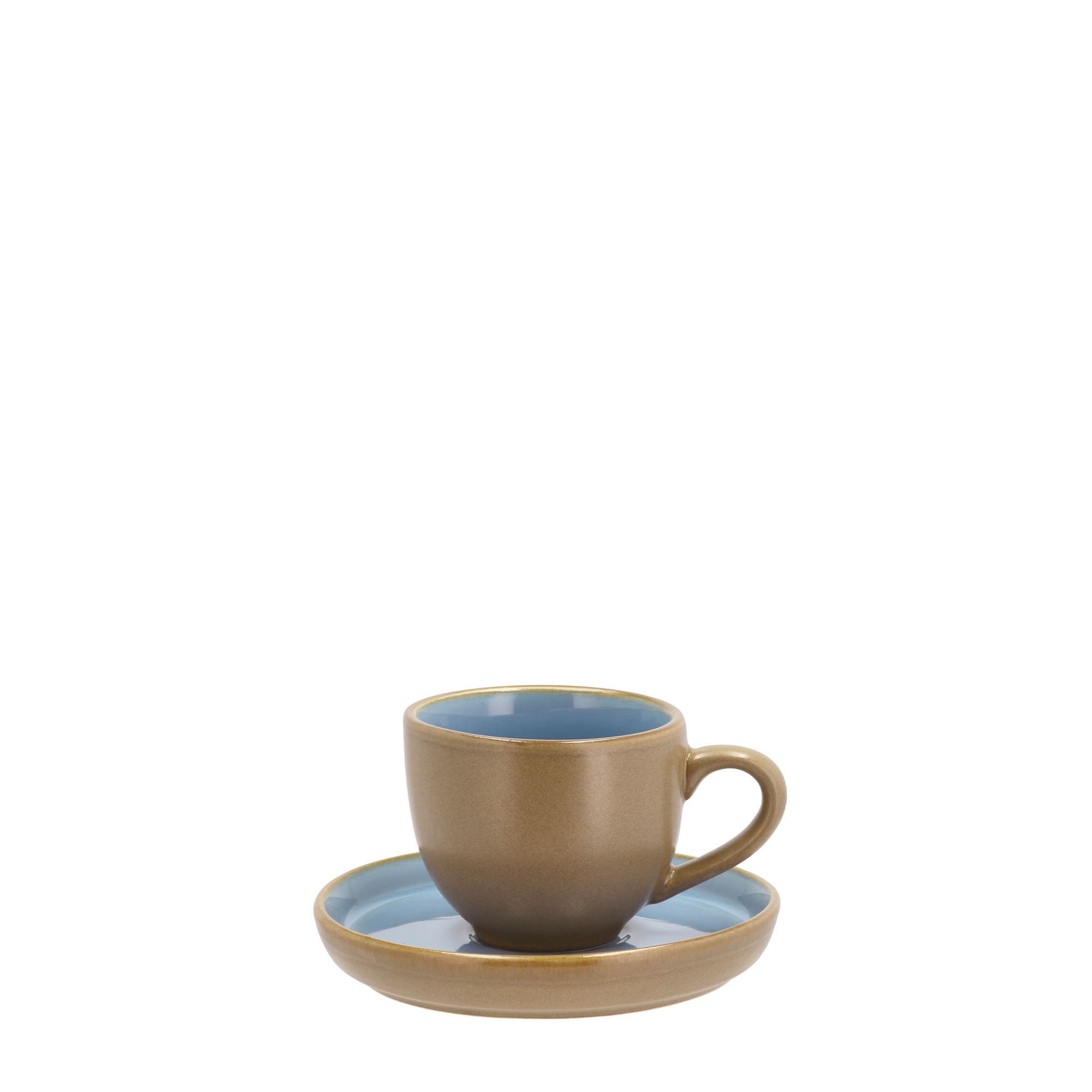 Bitz - Espresso cup with handle and saucer - 7cl