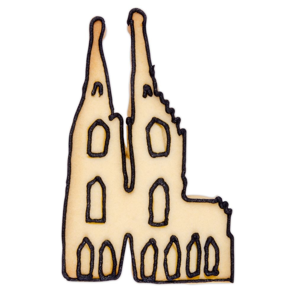 Städter - Cookie cutter Cologne cathedral - 12 cm