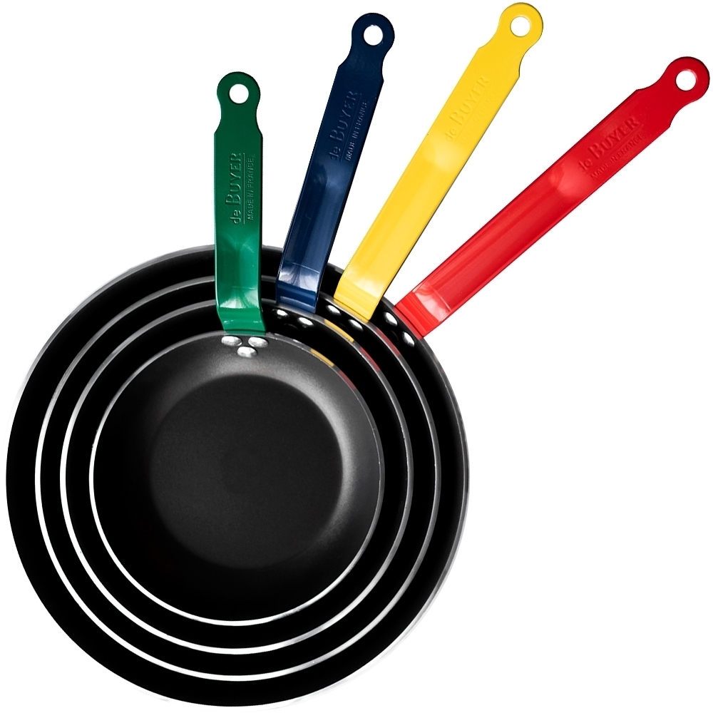 de Buyer - CHOC RESTO INDUCTION - Non-Stick round Pan HACCP - Green