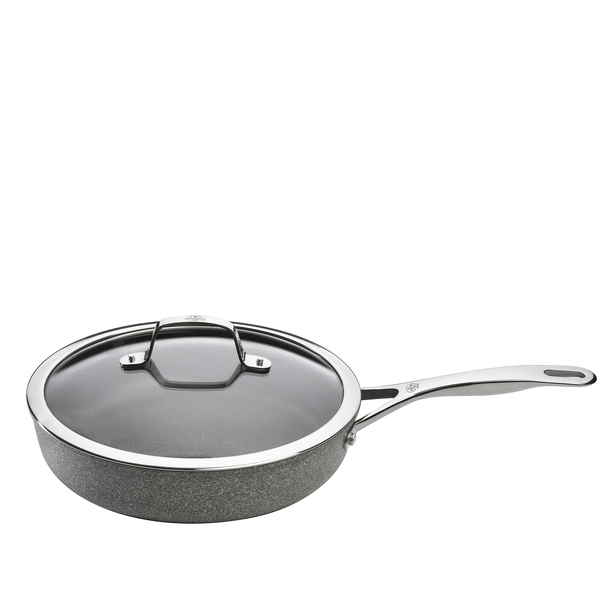 BALLARINI - Braise pan with glass lid | Salina | 28 cm | Granitium Ti-X BALLARINI - Braise pan with glass lid | Salina | 28 cm | Granitium Ti-X