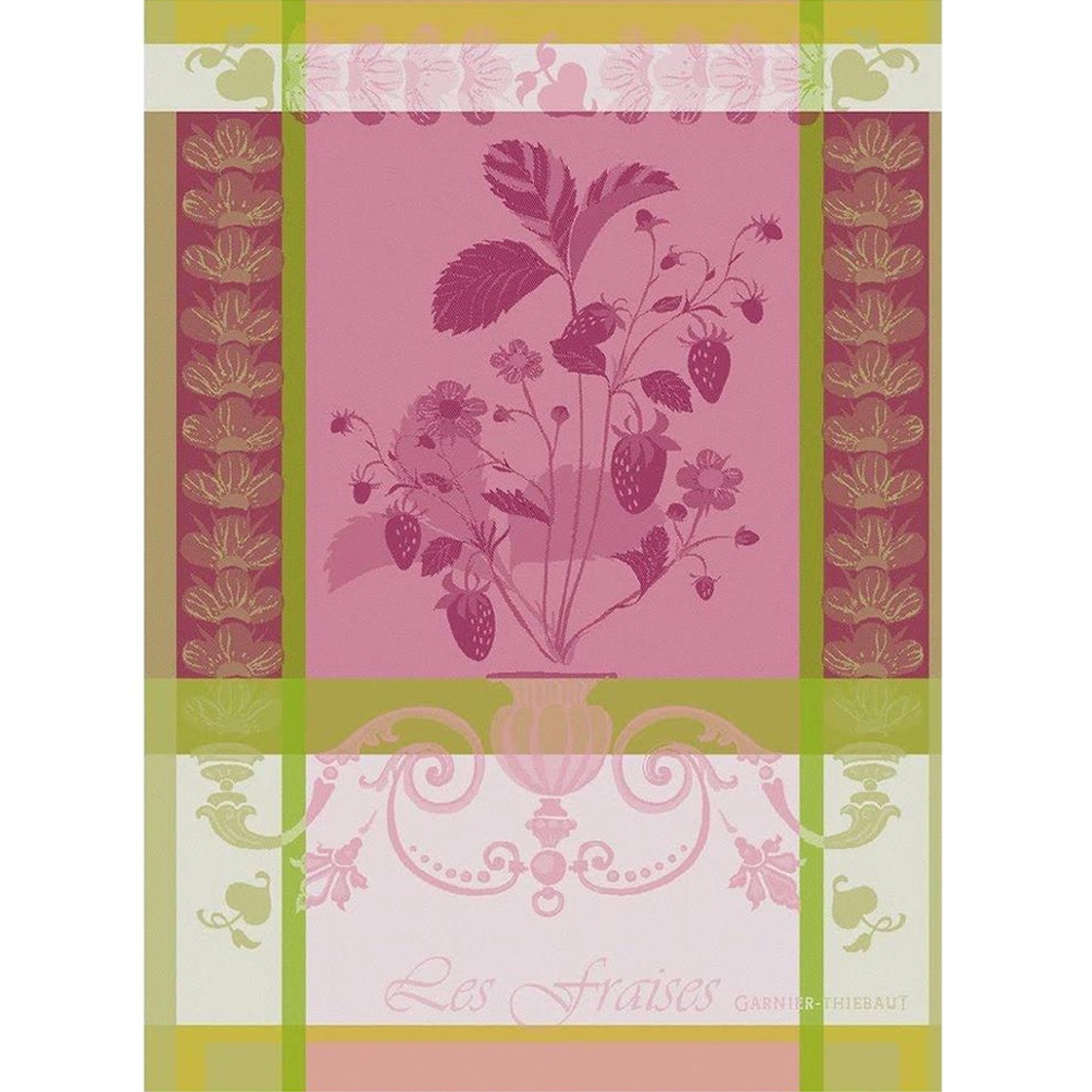 Garnier-Thiebaut Geschirrtuch - Fraisier Rose Garnier-Thiebaut Geschirrtuch - Fraisier Rose