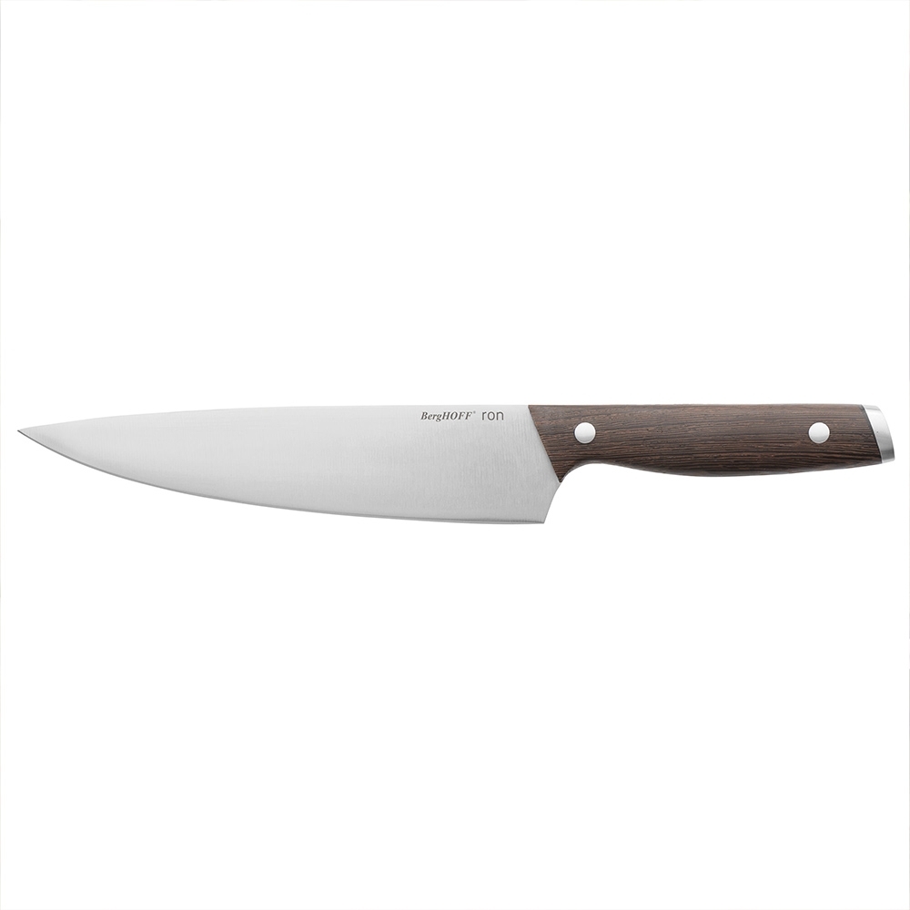 BergHOFF - Chefmesser mit dunklem Holzgriff 20cm - Ron