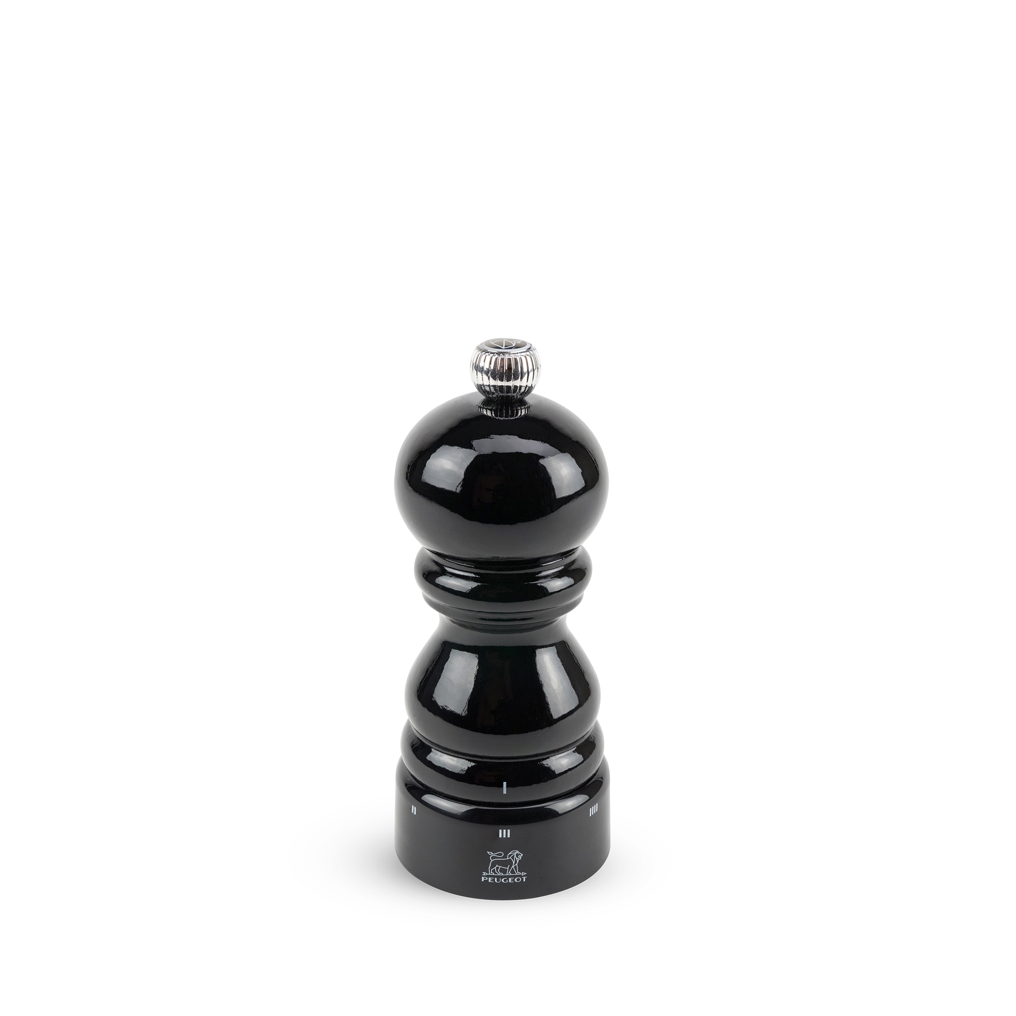 PSP Peugeot – Paris U'Select Salt Mill 12 cm, steel grinding mechanism – Black lacquer finish