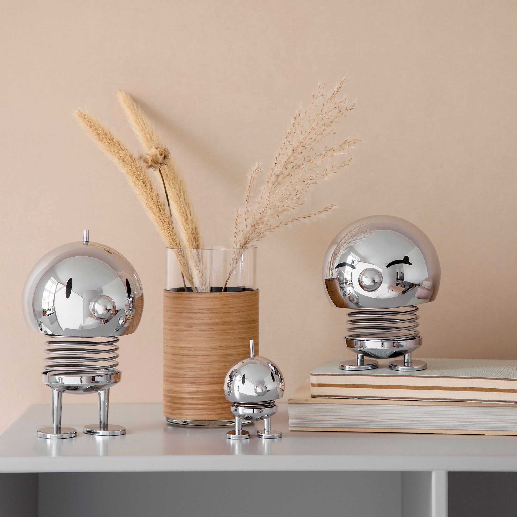 Hoptimist - LED Lamp Chrome - L