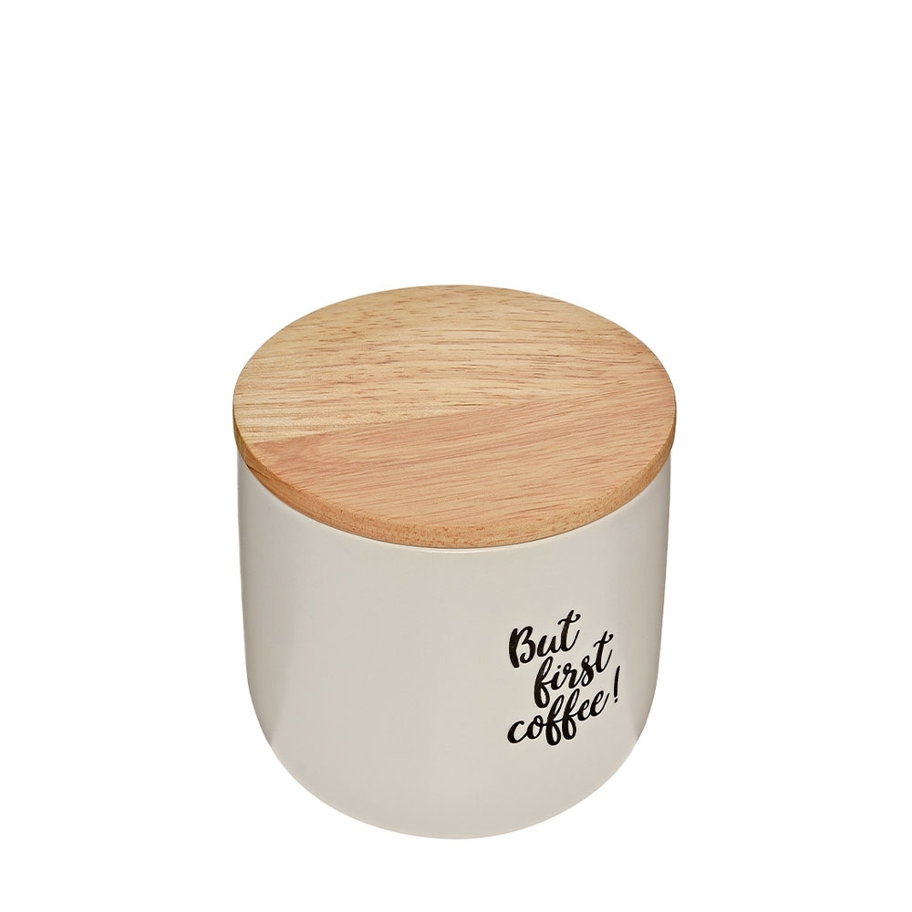 cilio - Storage jar 600 ml, matt cream cilio - Storage jar 600 ml, matt cream