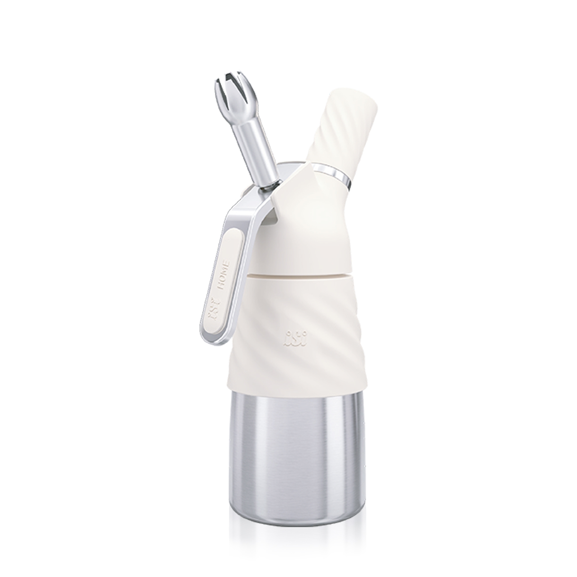 isi - Creative Whip Premium 0,25L Edelstahl Ivory White