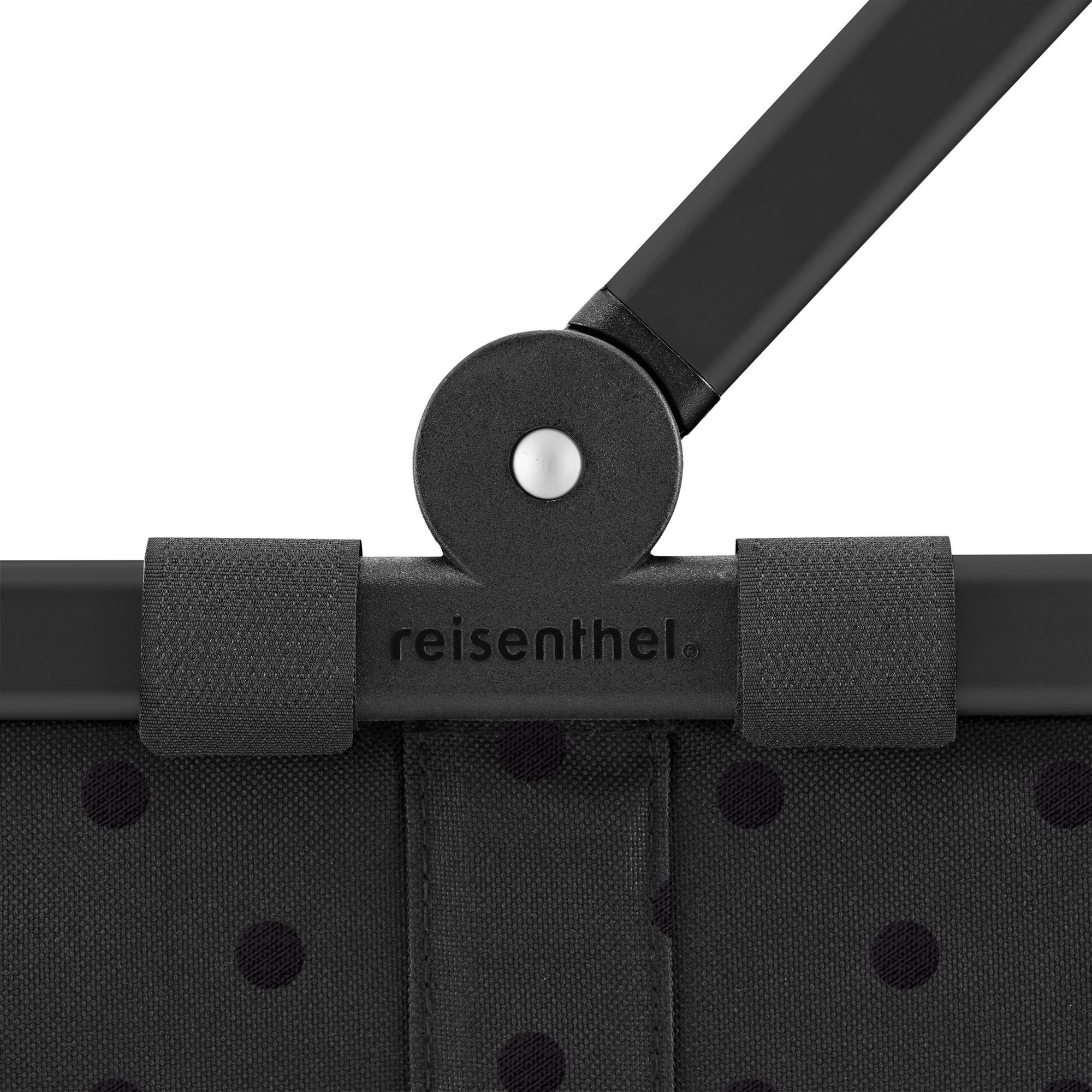 reisenthel - carrybag -  frame glossy dots black reisenthel - carrybag -  frame glossy dots black