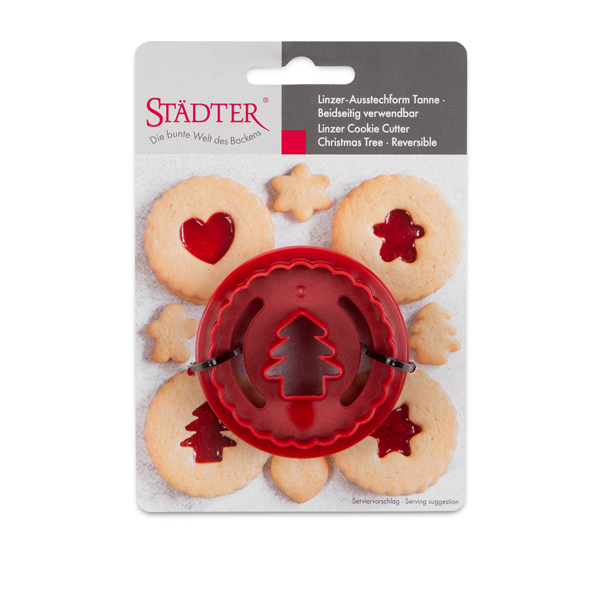 Städter - Linzer-Ausstecher Tannenbaum – gewellt