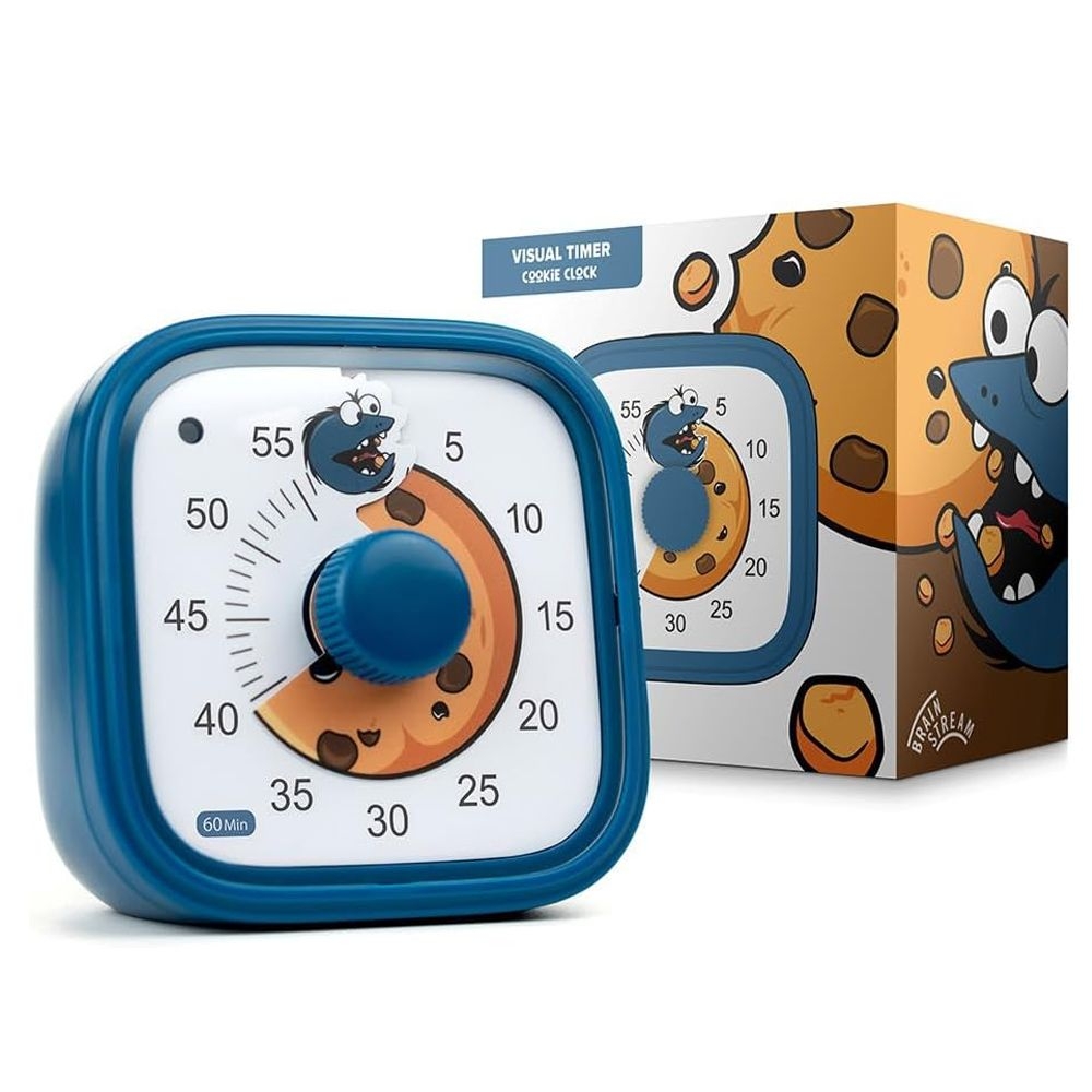 Brainstream - Visual Timer | Cookie Clock - 60 Minuten Brainstream - Visual Timer | Cookie Clock - 60 Minuten