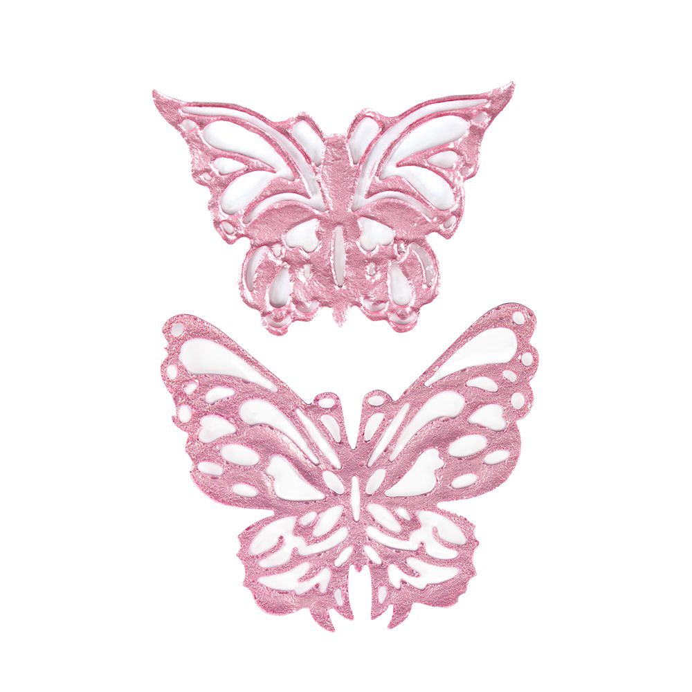 Städter - Dekormatte Schmetterling - 39,5 x 7,5 cm  - Silikon
