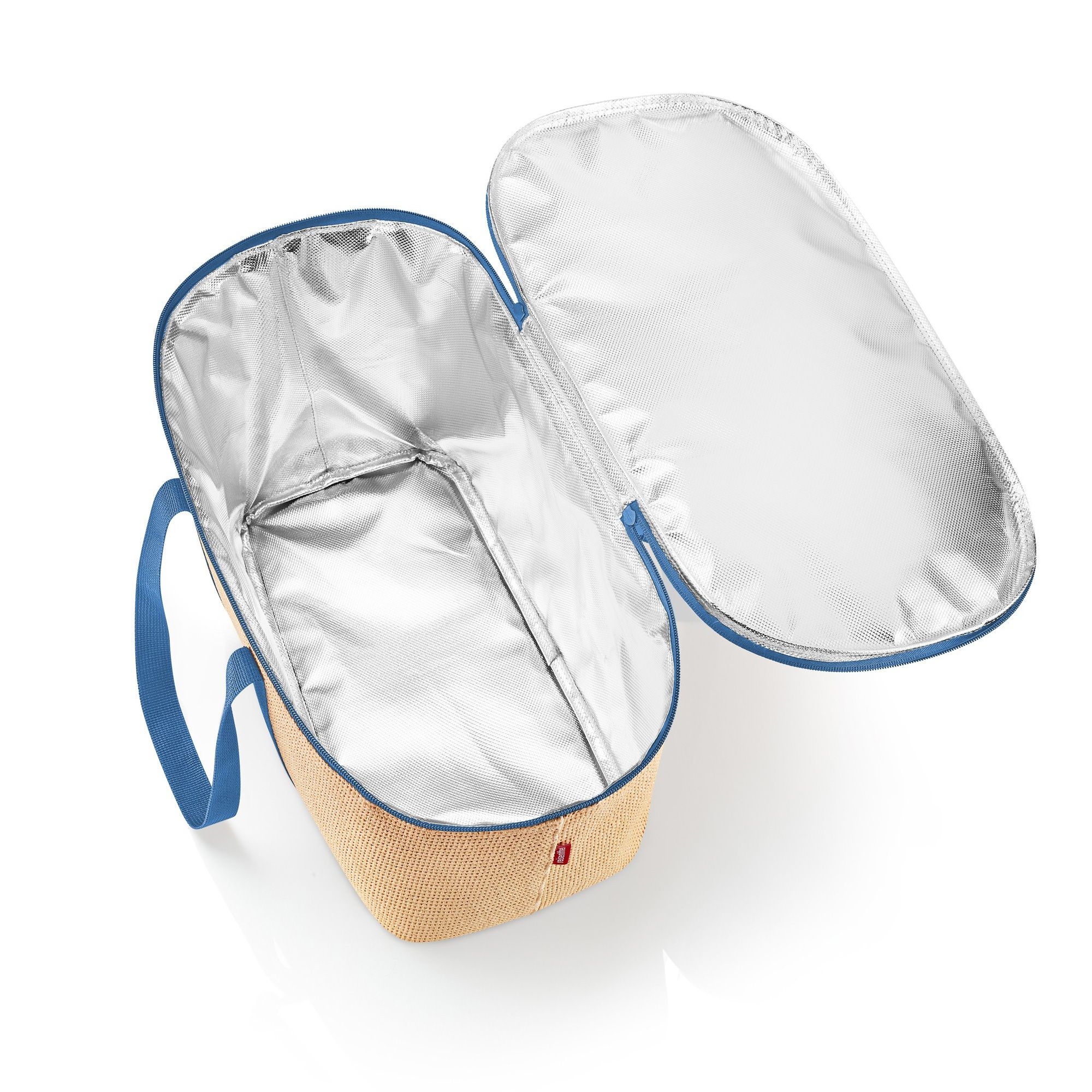 reisenthel - coolerbag - raffia blue reisenthel - coolerbag - raffia blue