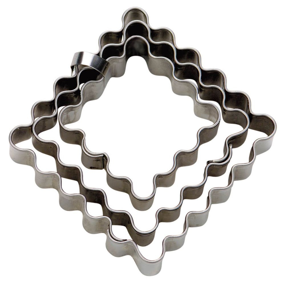Städter - Cookie Cutter Square 3 pieces - corrugated