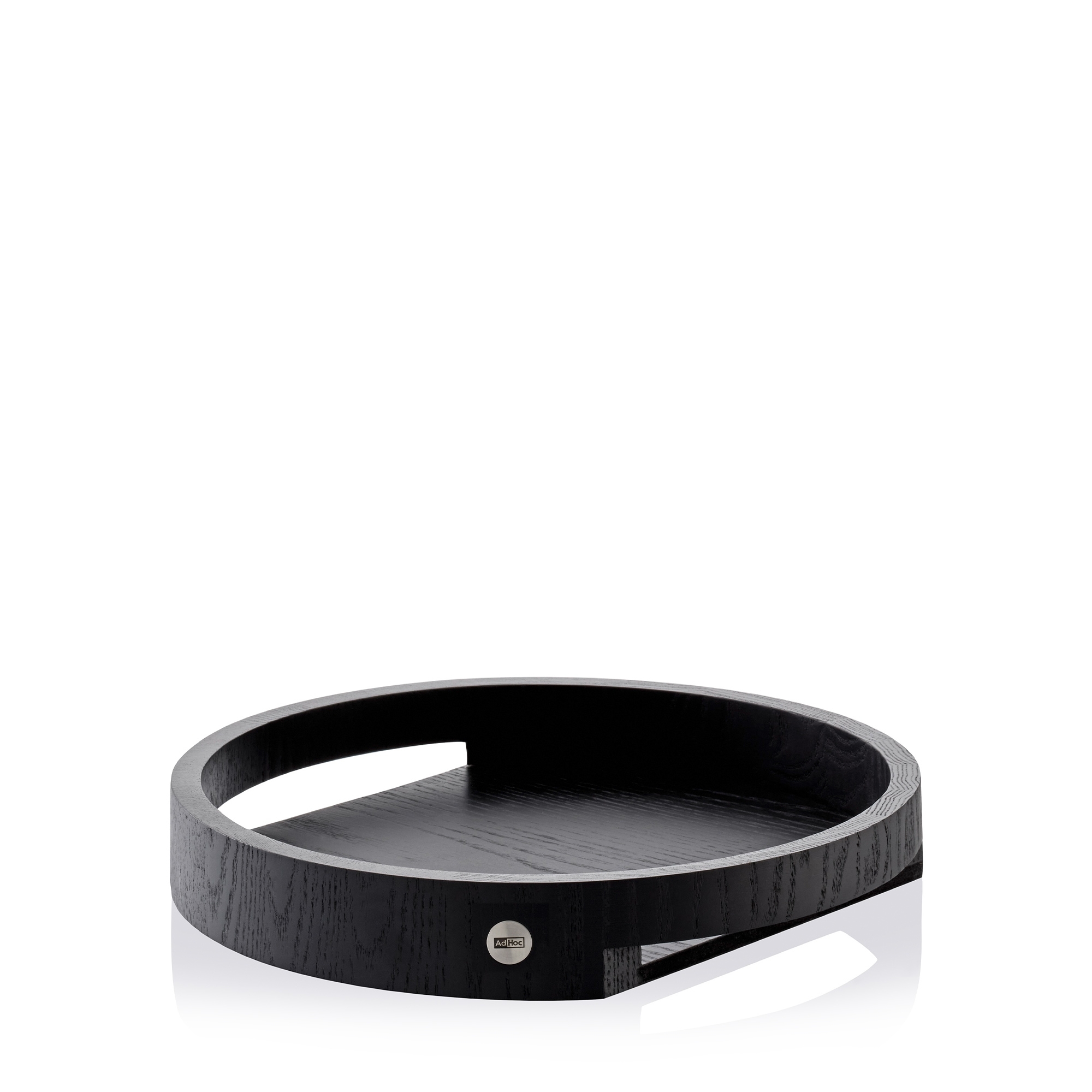 AdHoc - Aura Serving Tray  - Ø 30 cm | Black
