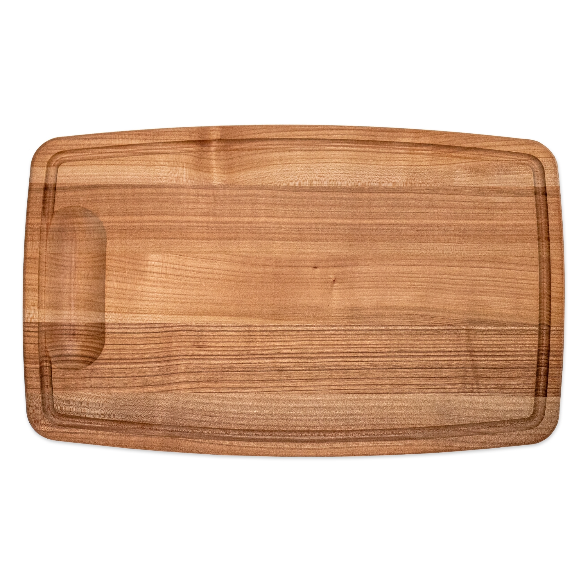 Cherry wood board with groove - cherry wood - 45 x 28 cm | Culinaris Cherry wood board with groove - cherry wood - 45 x 28 cm | Culinaris