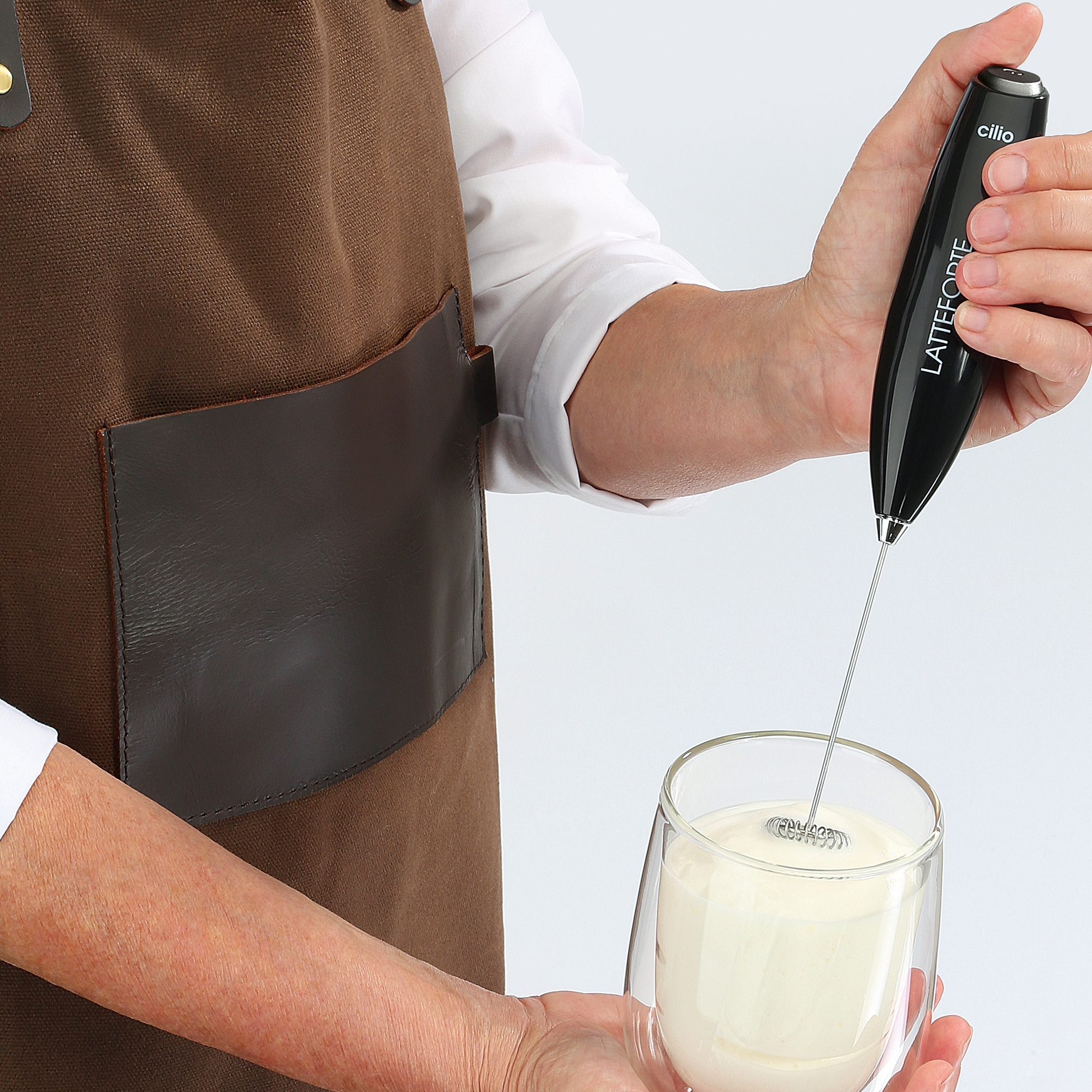 Cilio - Milk frother - LATTEFORTE - black