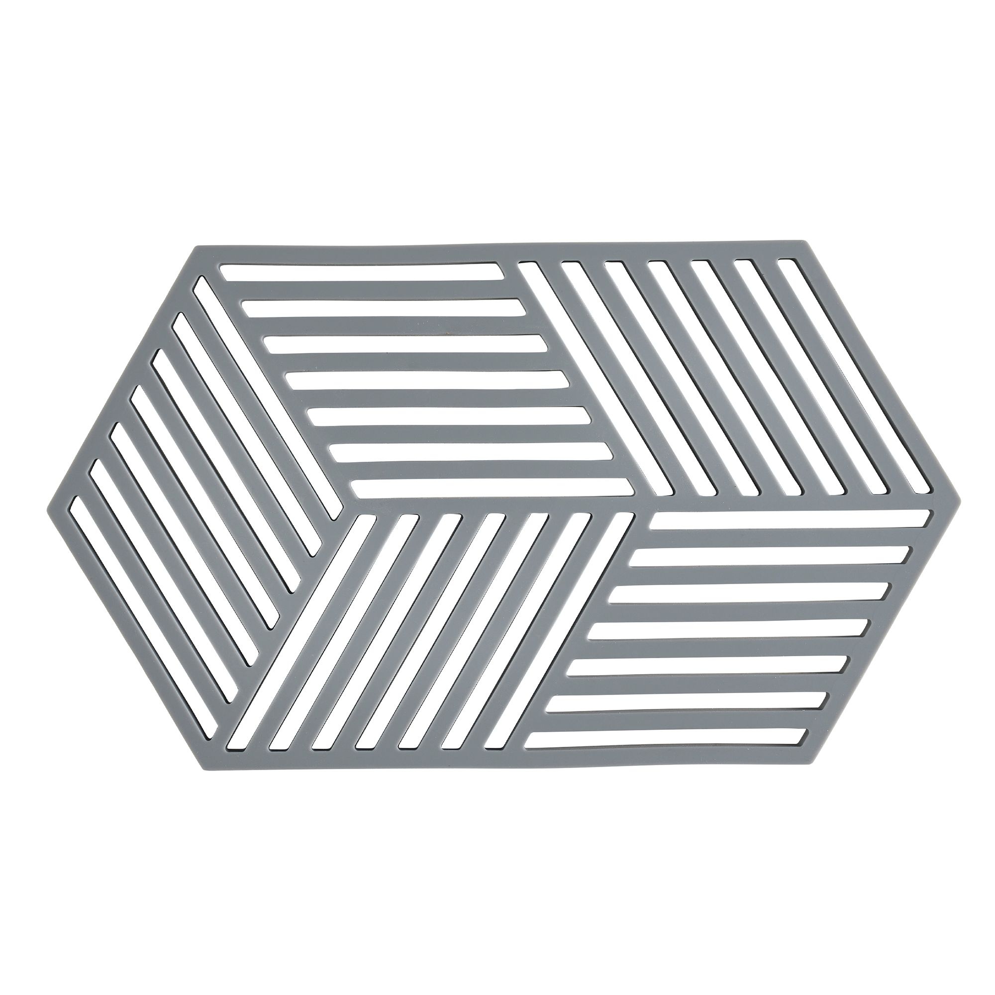 Zone - Hexagon Untersetzer -  Cool Grey