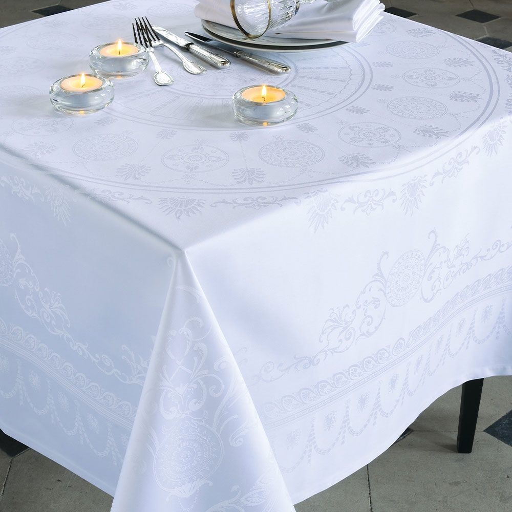 Garnier-Thiebaut Tablecloth - Eloise Diamant - GS - different sizes