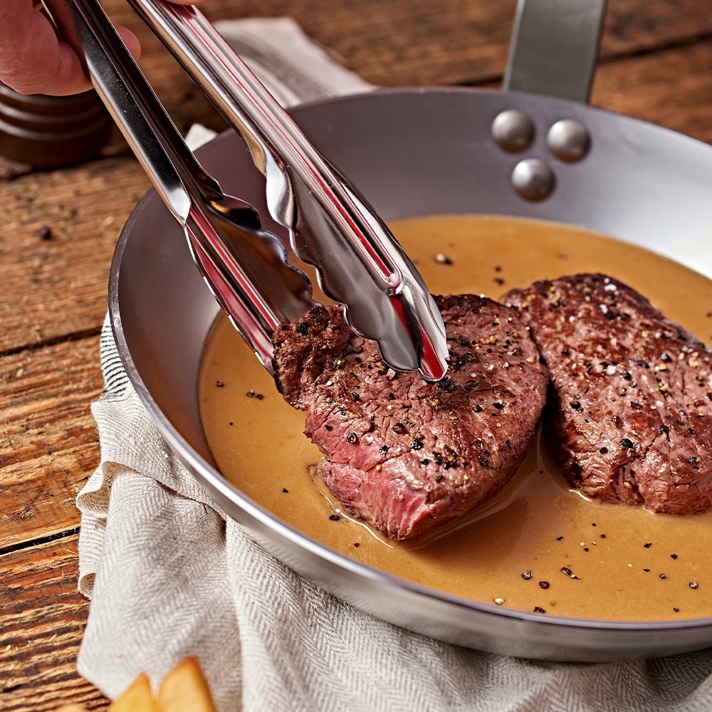 de Buyer - Mineral B round Frypan 24 + 28 cm de Buyer - Mineral B round Frypan 24 + 28 cm