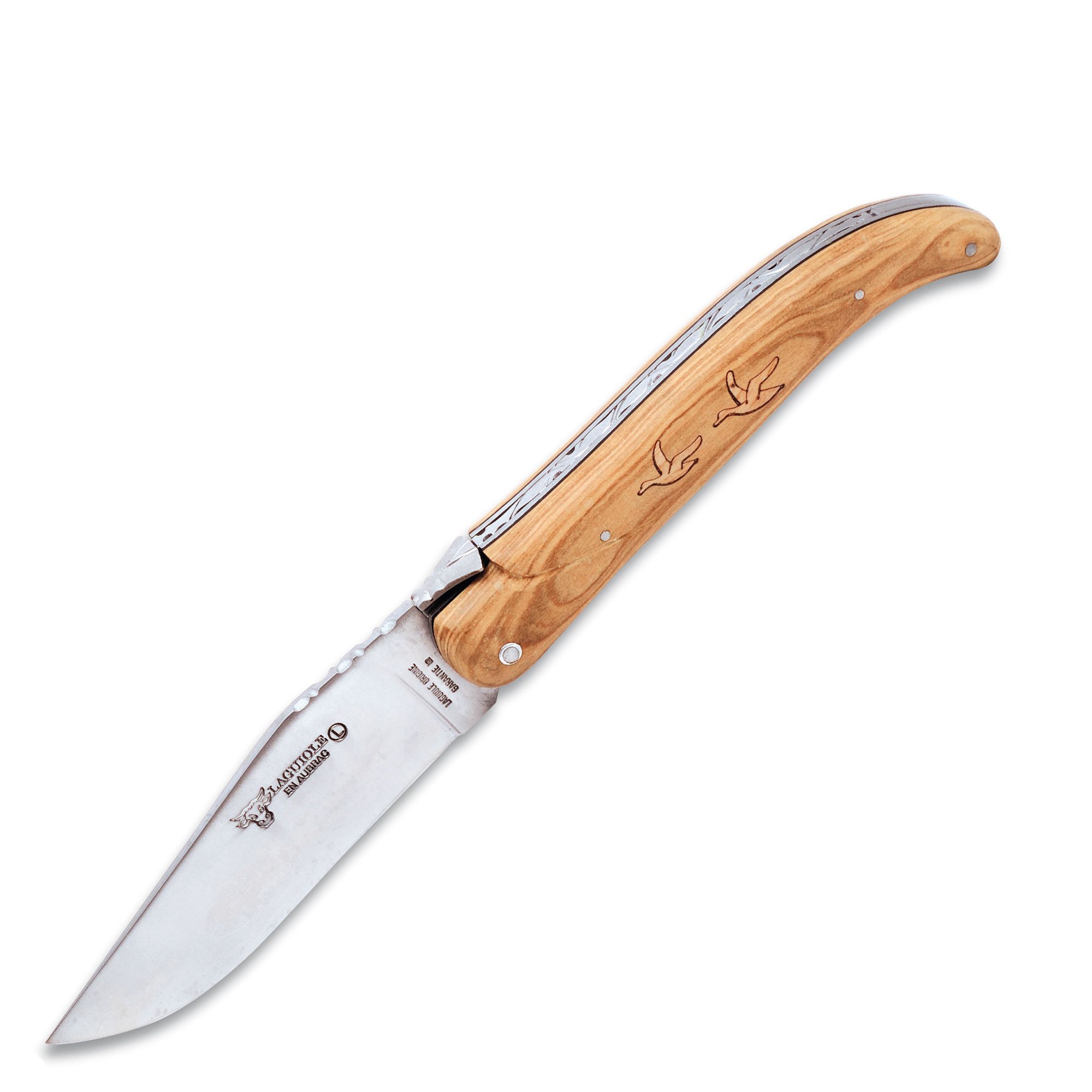 Laguiole - Hunting knives duck olive