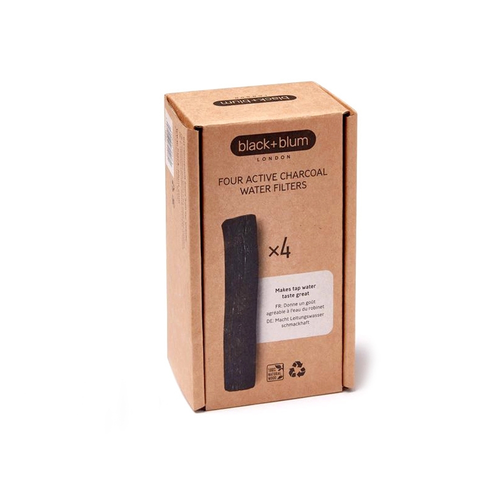 black+blum - Binchotan Charcoal Water Filter - Set of 4