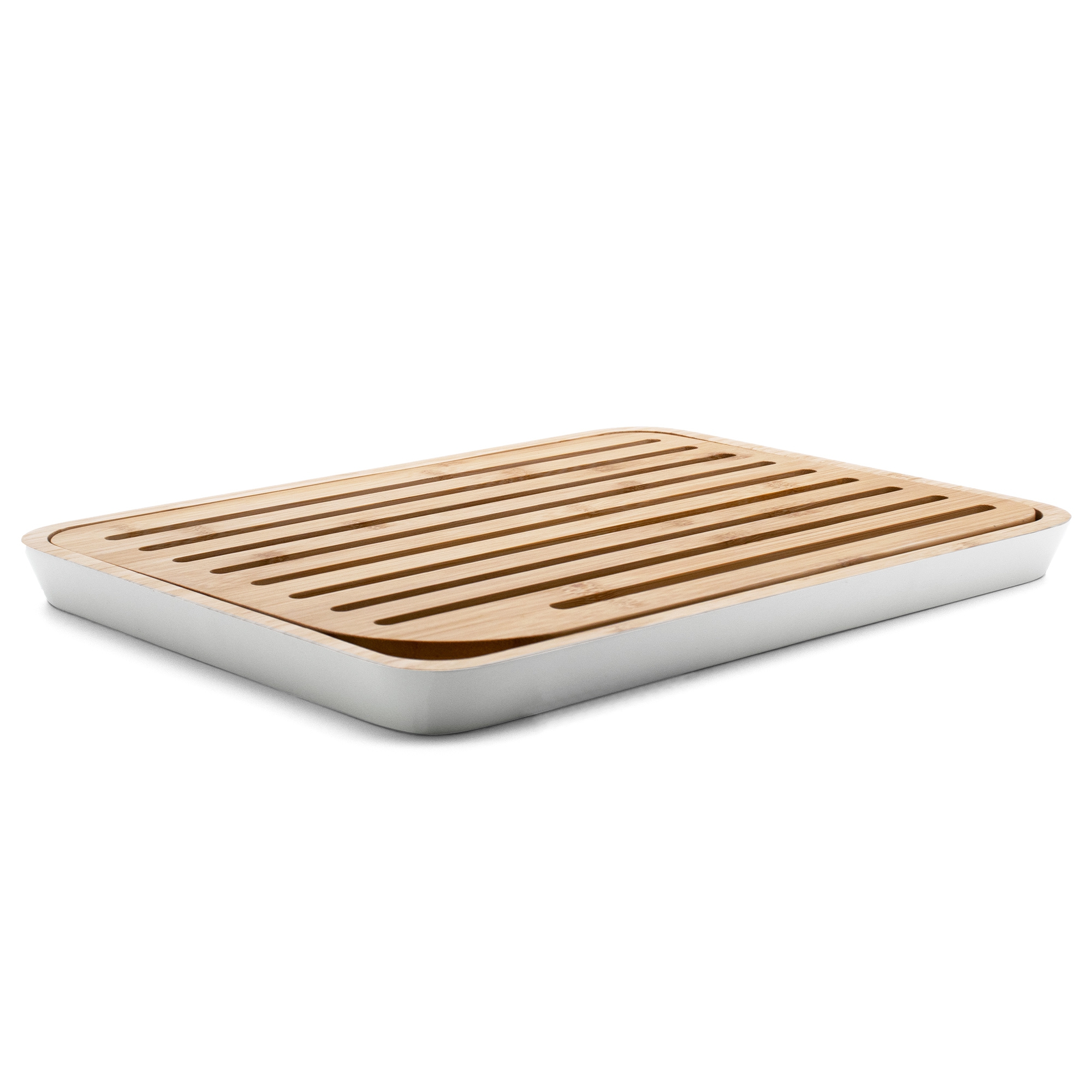 Pebbly - Breadboard Cut & Serve  18 x 28 cm - Cream
