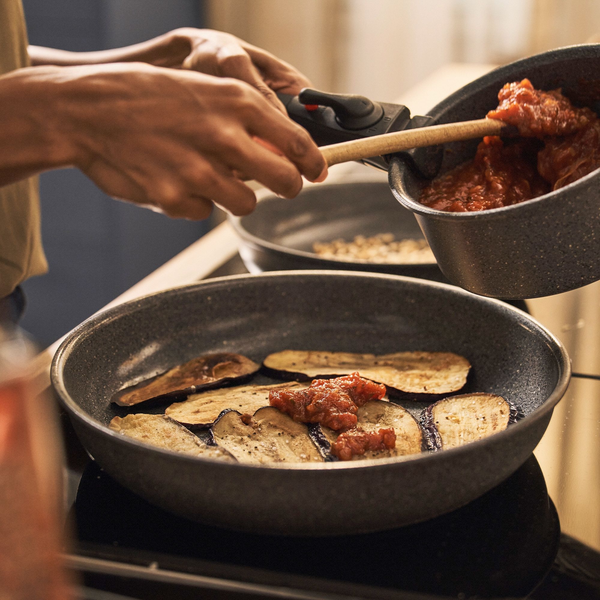 BALLARINI - Frying pan set | Torre | 2-piece | ceramic coating | 24 cm