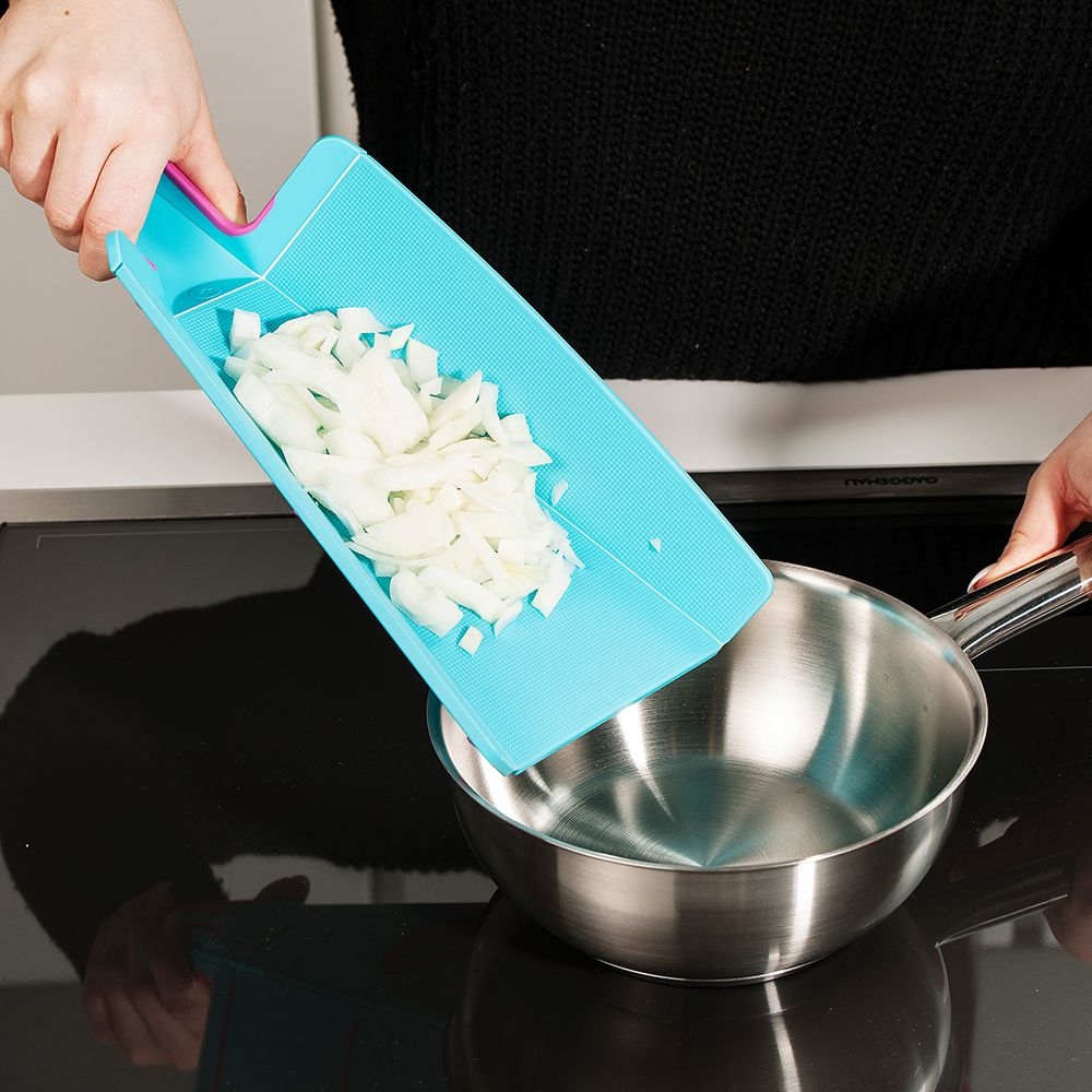 Kochblume - folding cutting board 34 x 18.5 cm, lime Kochblume - folding cutting board 34 x 18.5 cm, lime