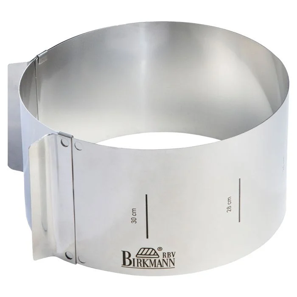 RBV Birkmann - Cake ring, adjustable, 10cm high - Easy Baking