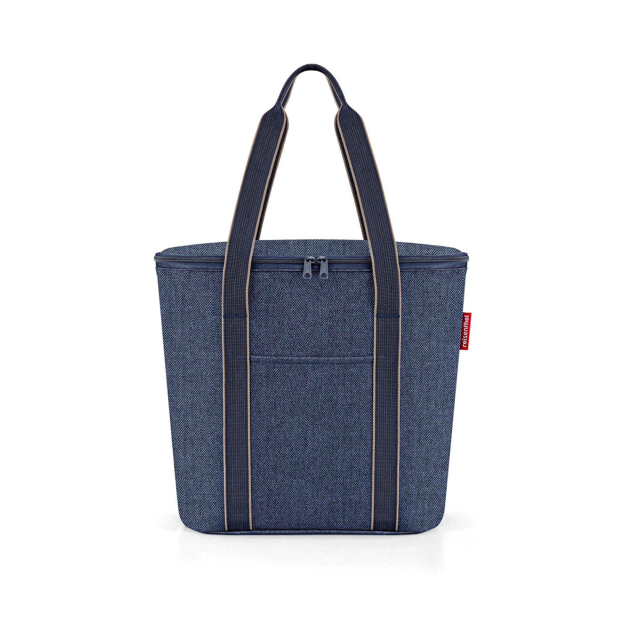 reisenthel - thermoshopper - herringbone dark blue
