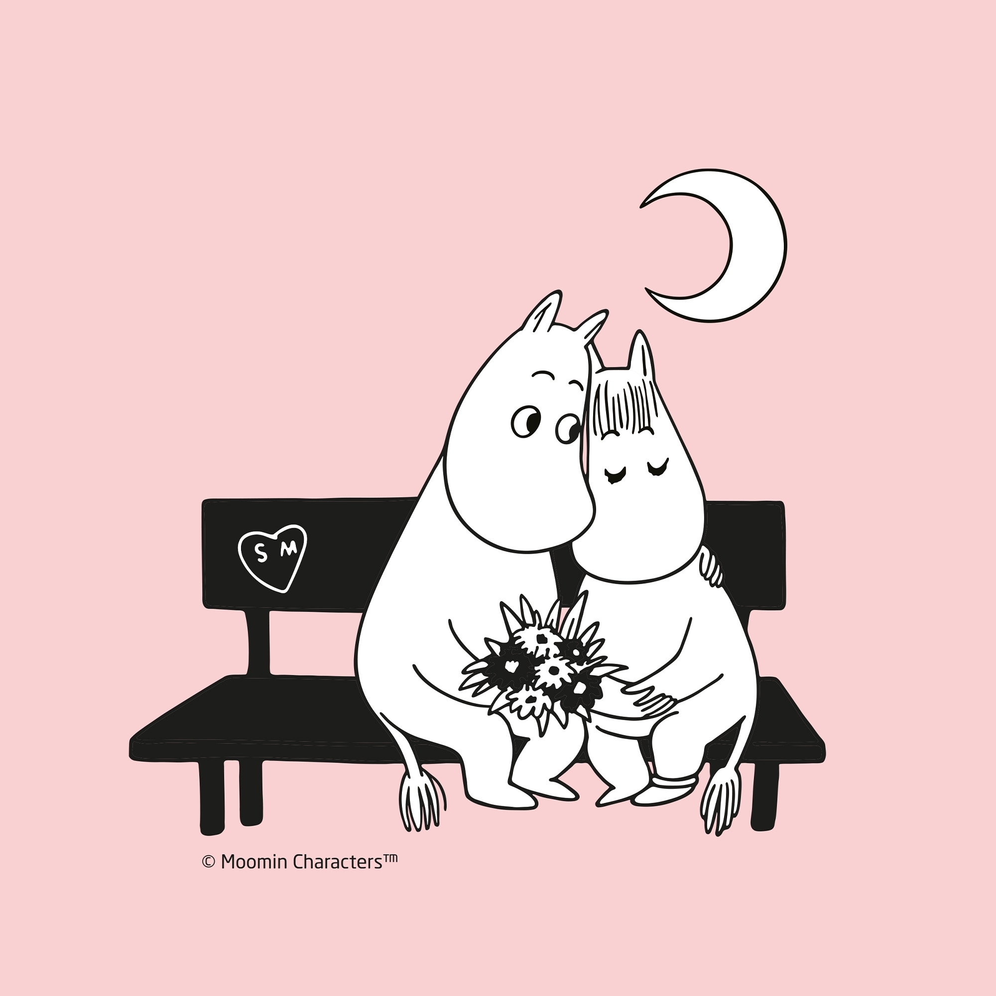 Stelton - To Go Click thermo mug - 200 ml - Moomin I Love You