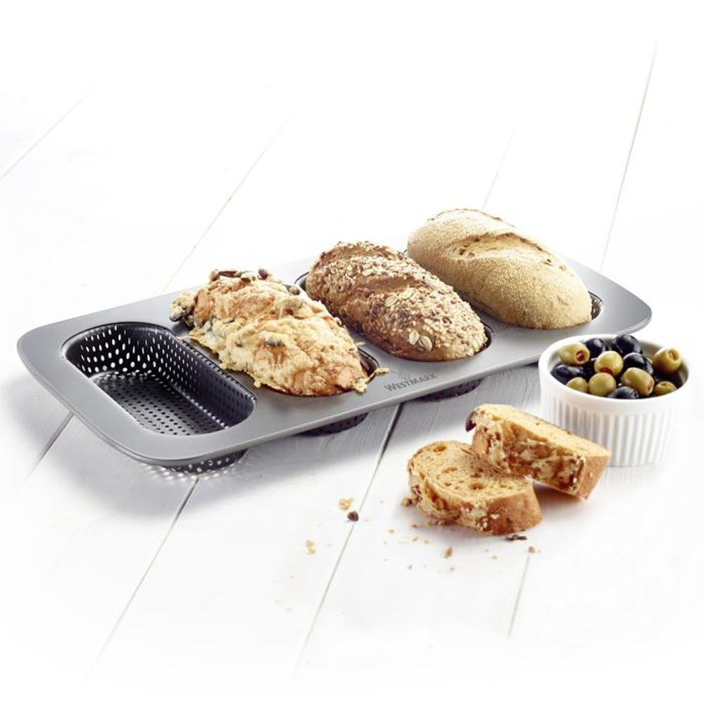 Westmark - 4 baguette baking pan MINI »Area of Ears«