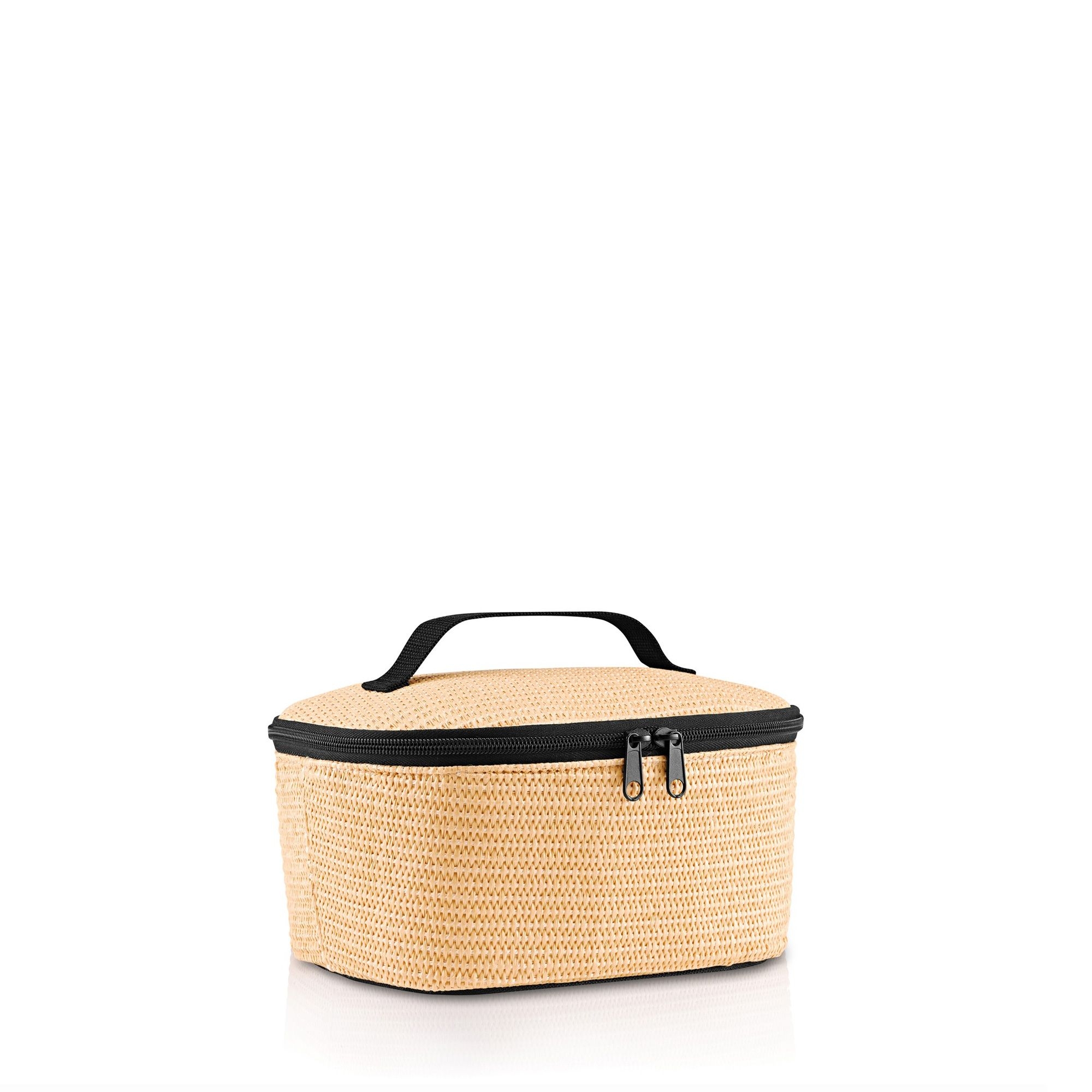 reisenthel - coolerbag S pocket - raffia black reisenthel - coolerbag S pocket - raffia black