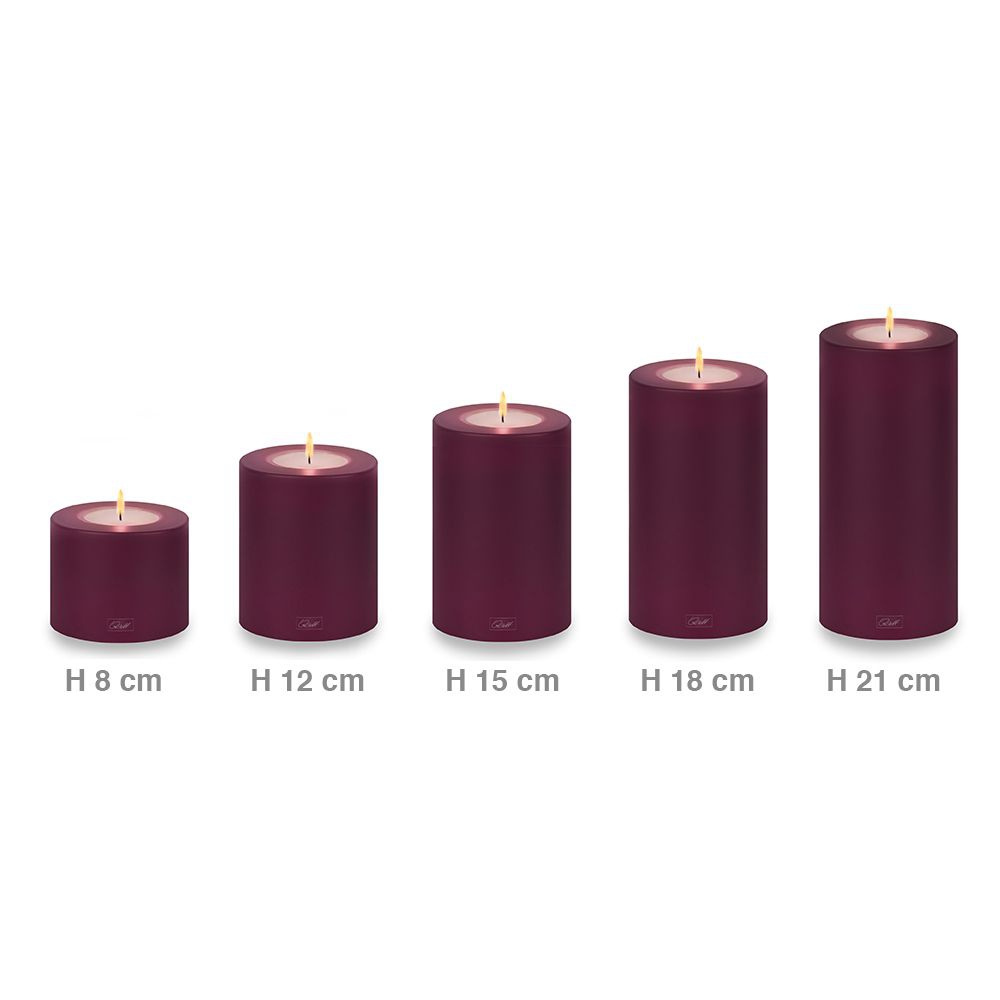 Qult Farluce Trend - Tealight Candle Holder - Black Berry