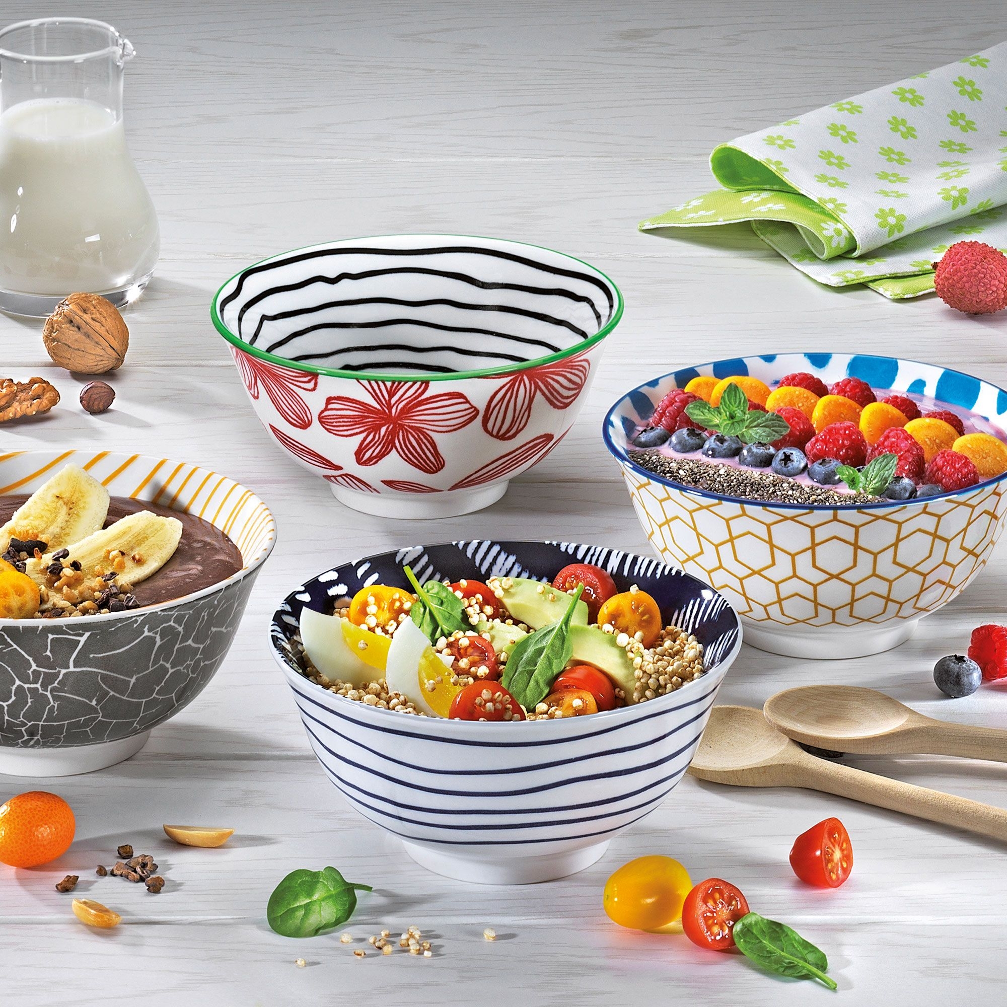 Cilio - Bowl AMICI - Waben 18 cm