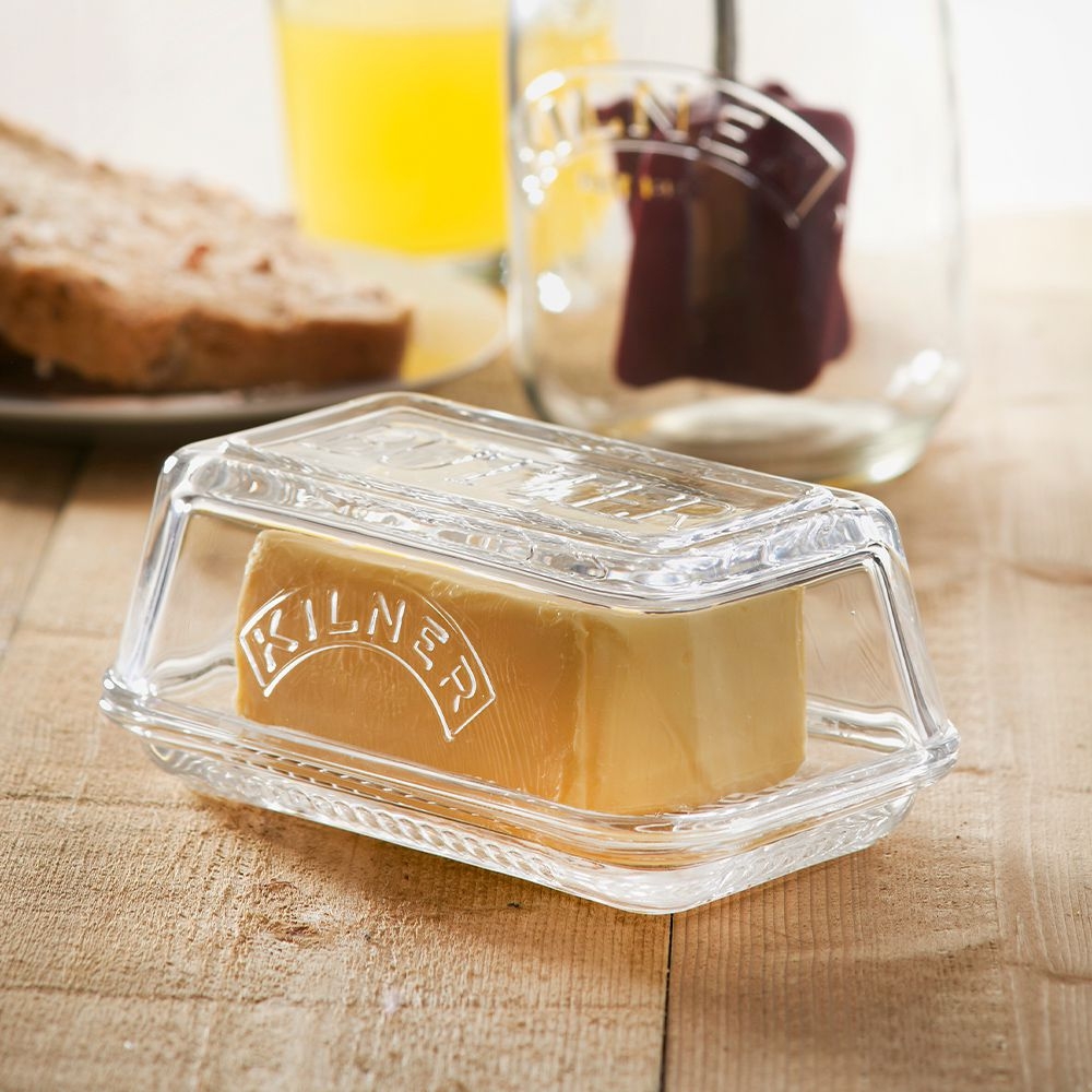 Kilner - Butter Dish made of Glass Kilner - Butter Dish made of Glass