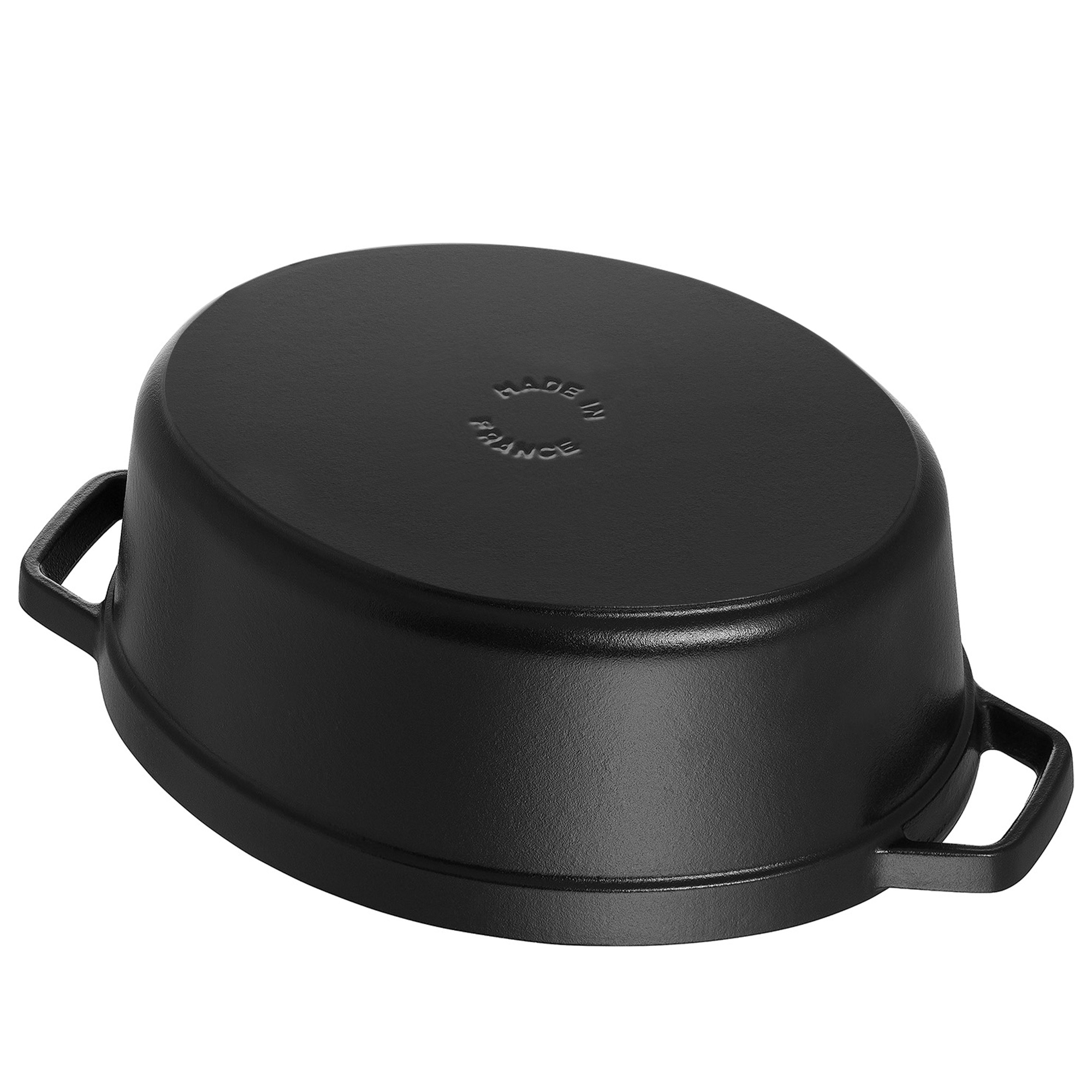 Gusseiserner Bräter mit zwei Griffen, Made in France