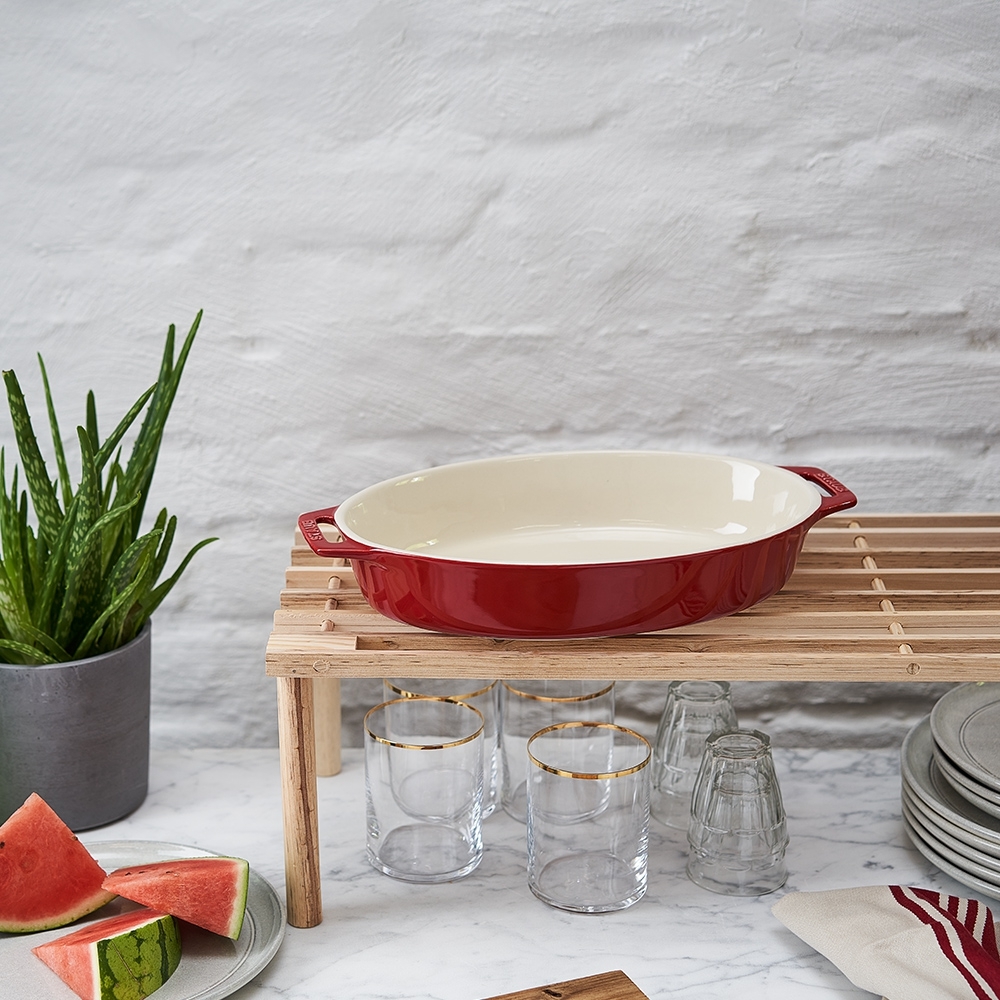 Staub Ceramique baking dish oval 30 cm - Main Image
