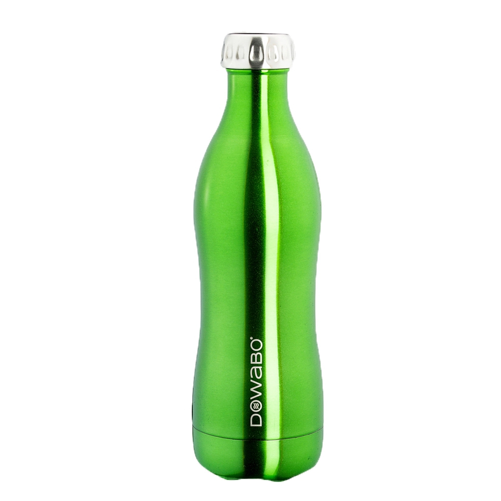 Dowabo - Double Wall Insuladet Bottle - Green 750 ml