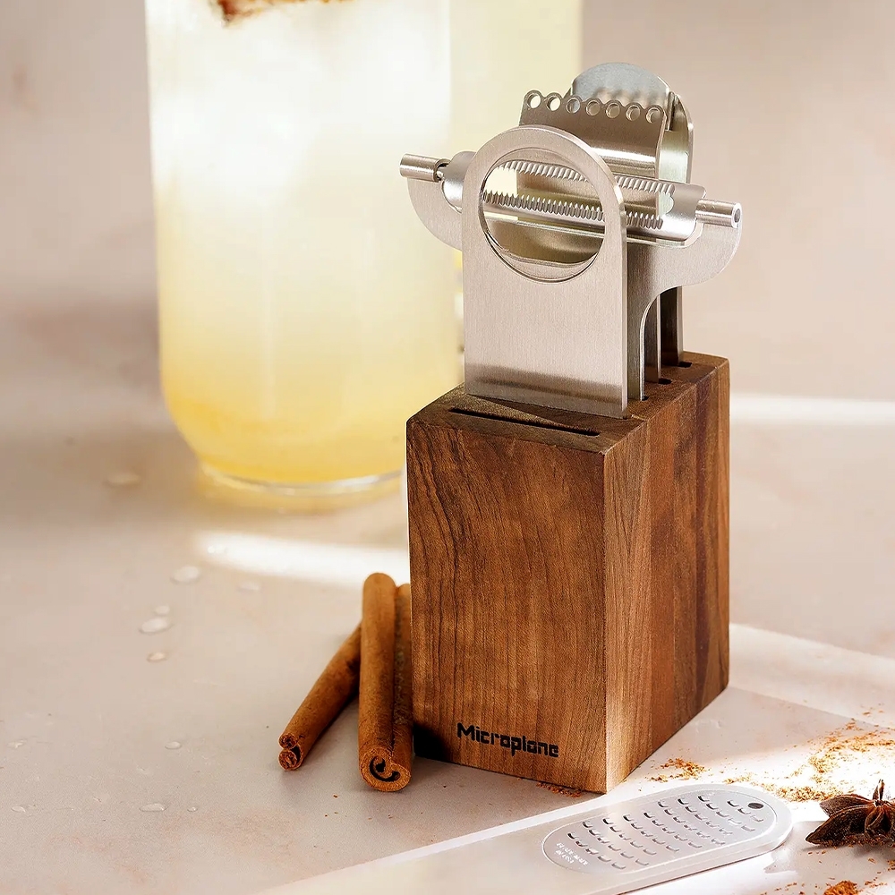 Microplane – Bar Tool Set, 5-piece | Walnut