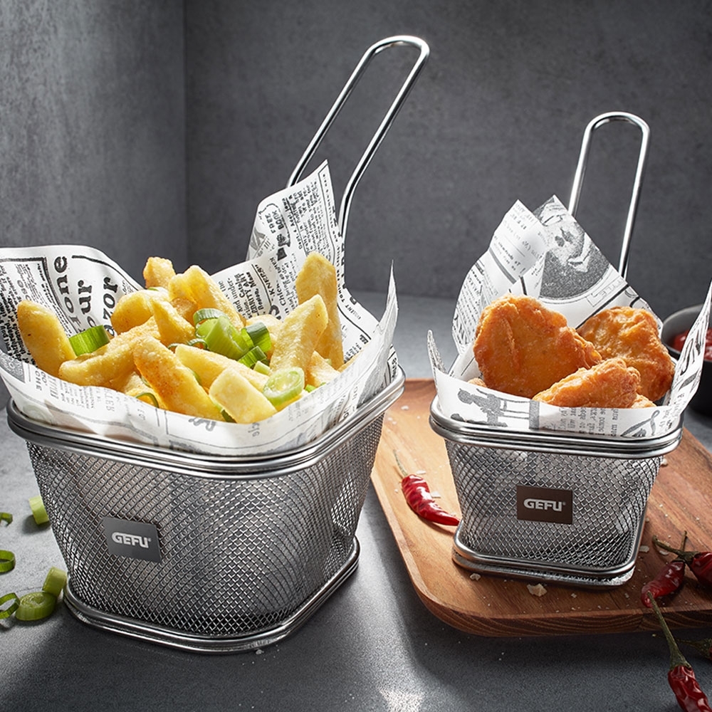 Gefu - Mini BBQ serving basket, large Gefu - Mini BBQ serving basket, large