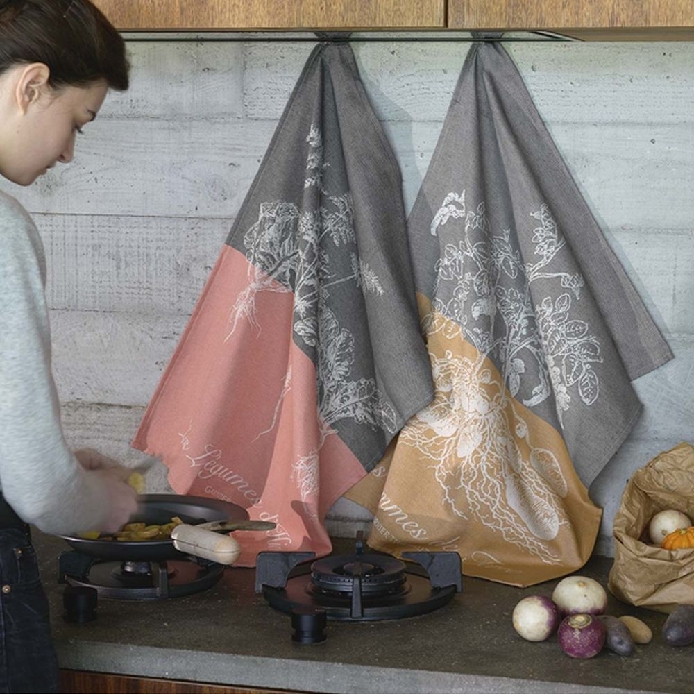 Garnier-Thiebaut Geschirrtuch -Legumes D´Hiver Tomette Garnier-Thiebaut Geschirrtuch -Legumes D´Hiver Tomette