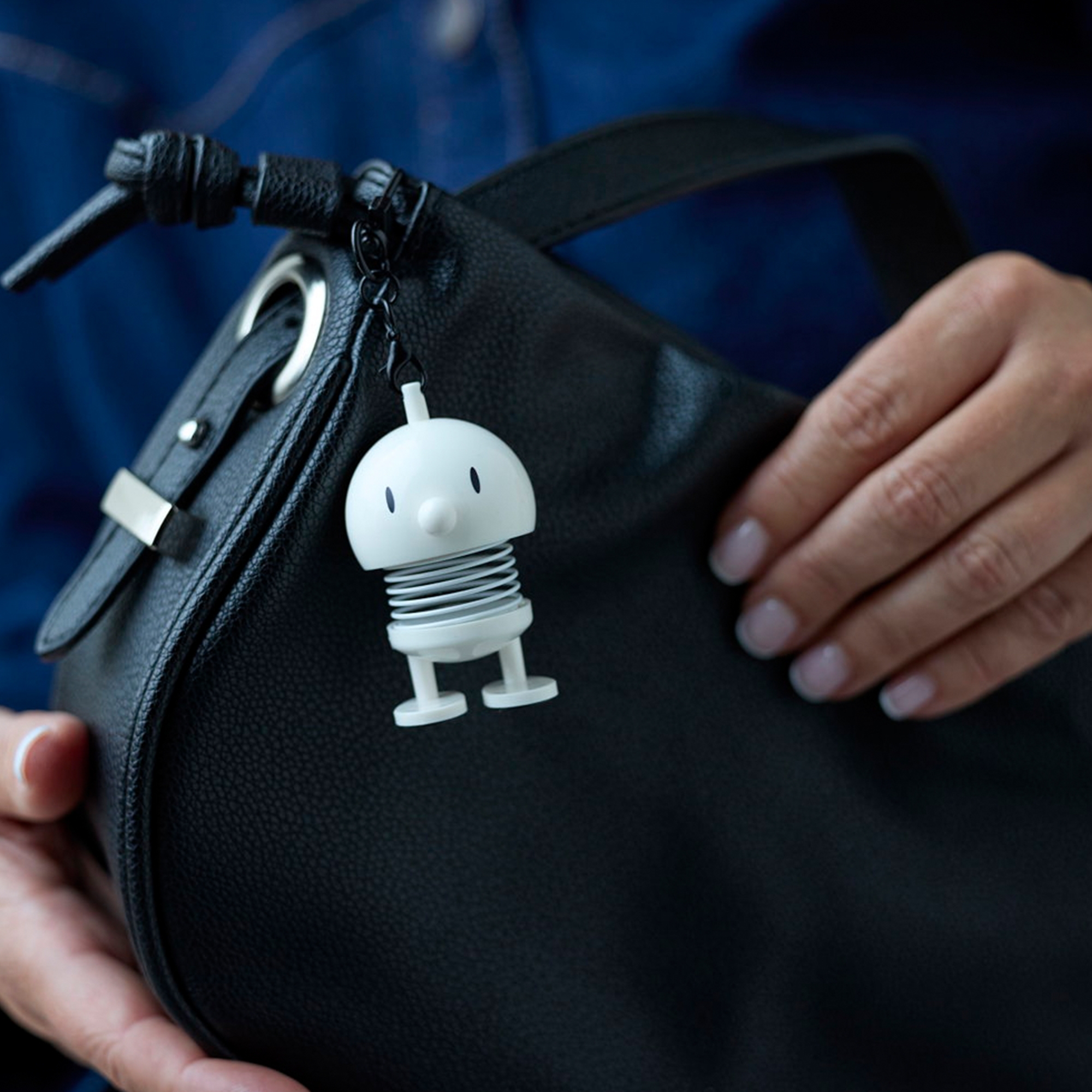 Hoptimist - Bag charm - White