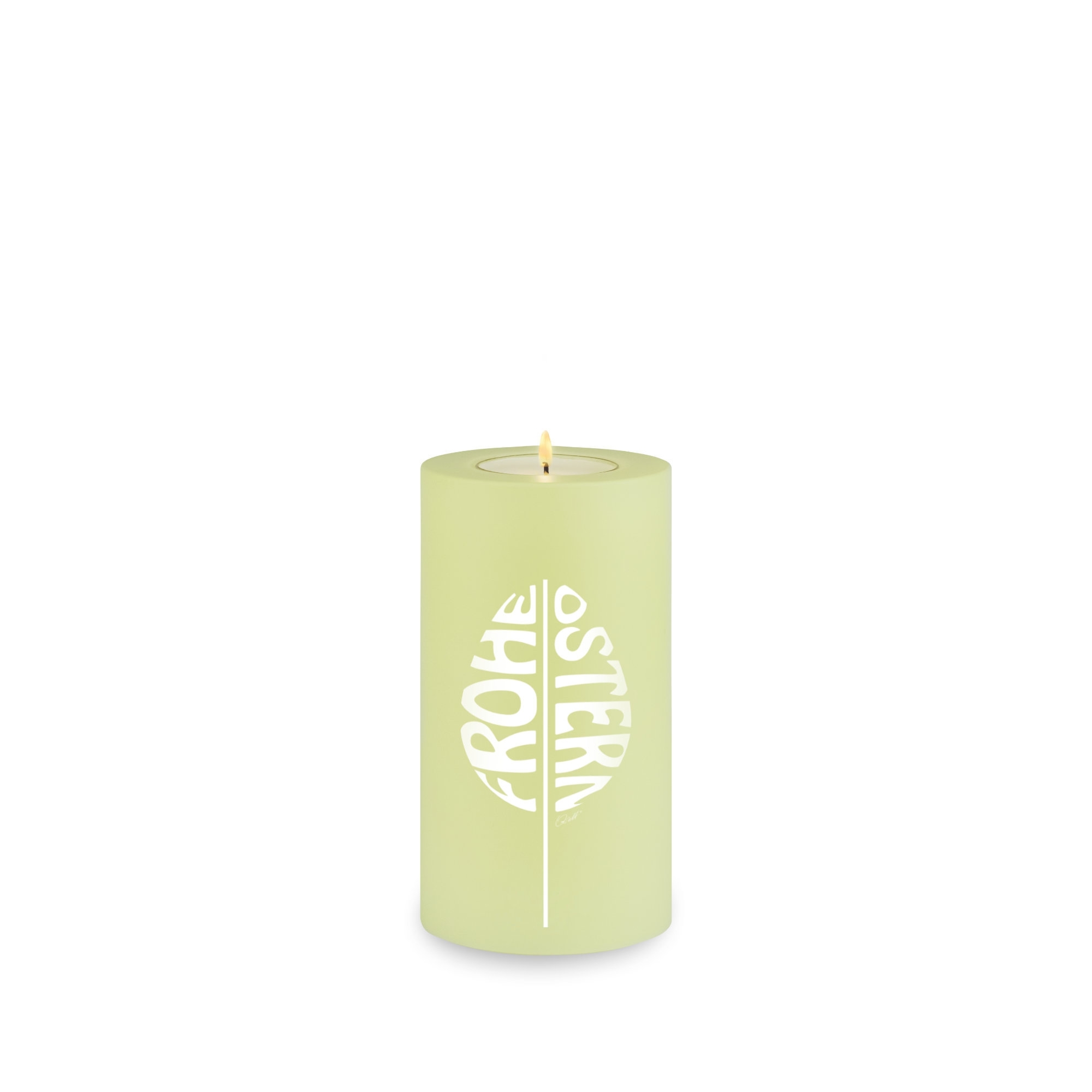 Qult Farluce Trend - Tealight Candle Holder - Lime "Happy Easter" Qult Farluce Trend - Tealight Candle Holder - Lime "Happy Easter"