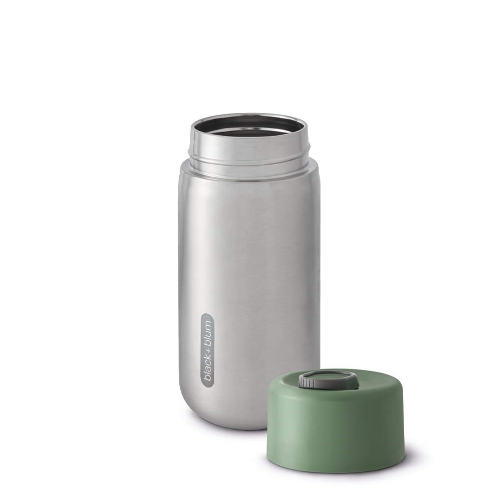 black+blum - To Go Isolierbecher - Edelstahl - 340 ml - Olive