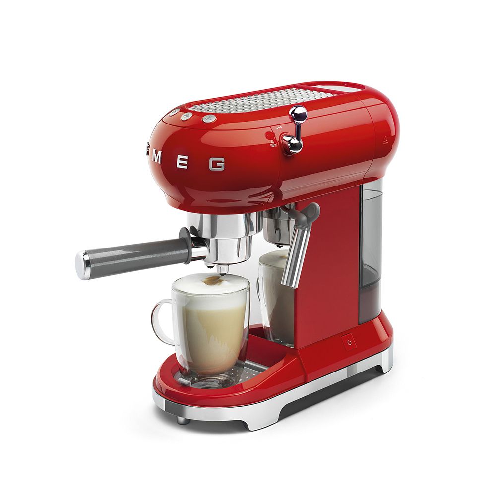 Smeg - espresso coffee machine - design line style The 50 ° years Smeg - espresso coffee machine - design line style The 50 ° years