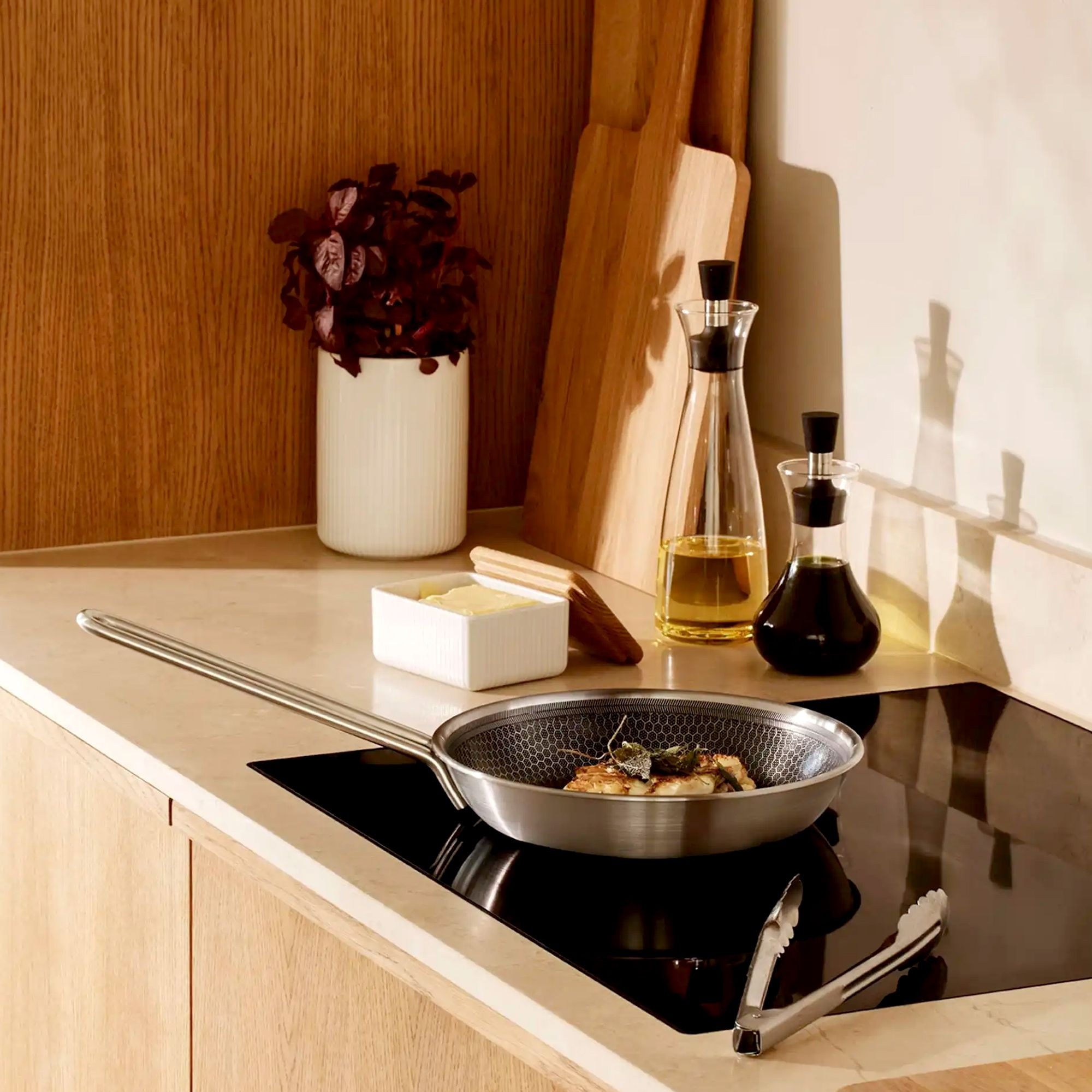 Eva Trio Mosaic frying pan with ceramic non-stick coating