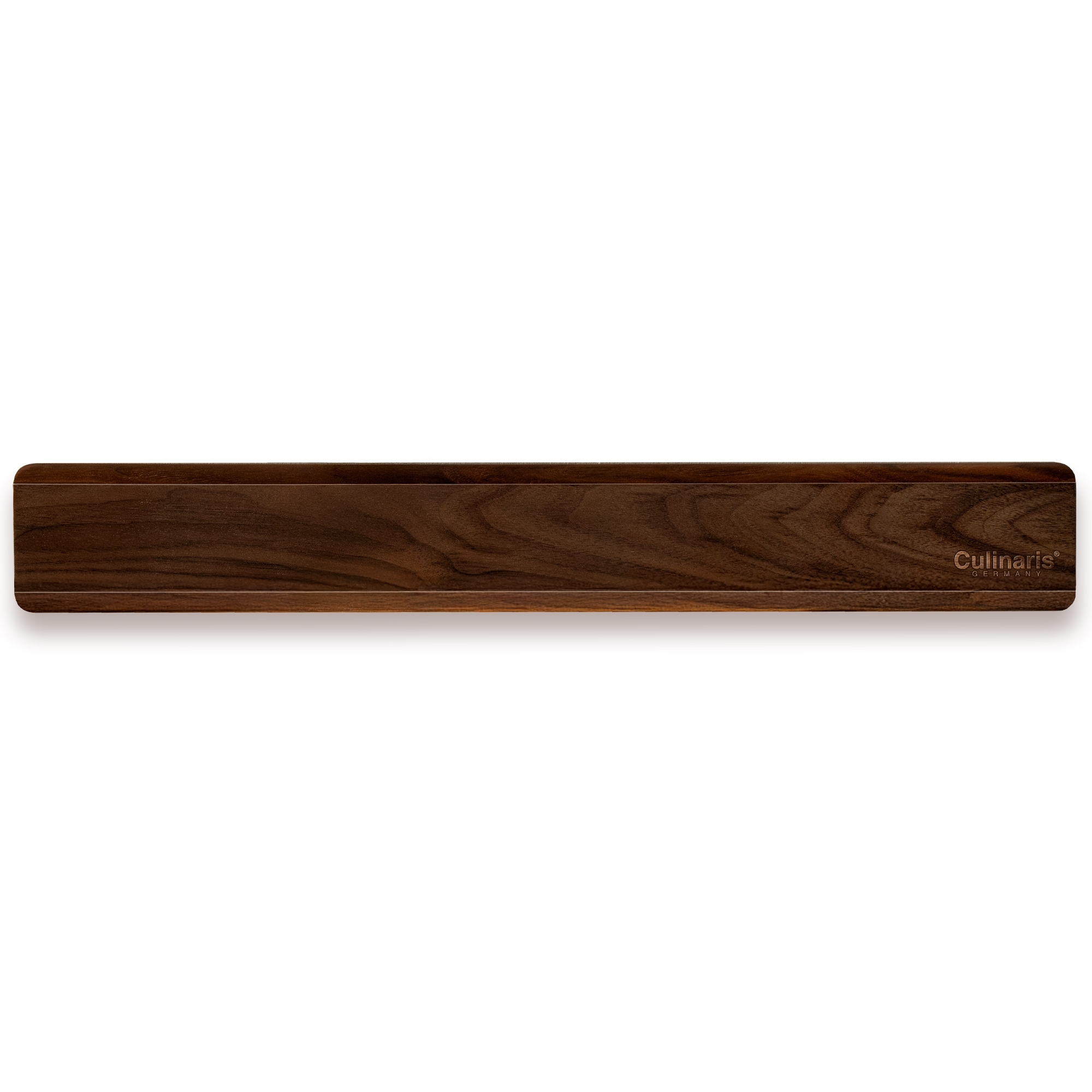 Culinaris walnut magnetic knife rack 50 cm