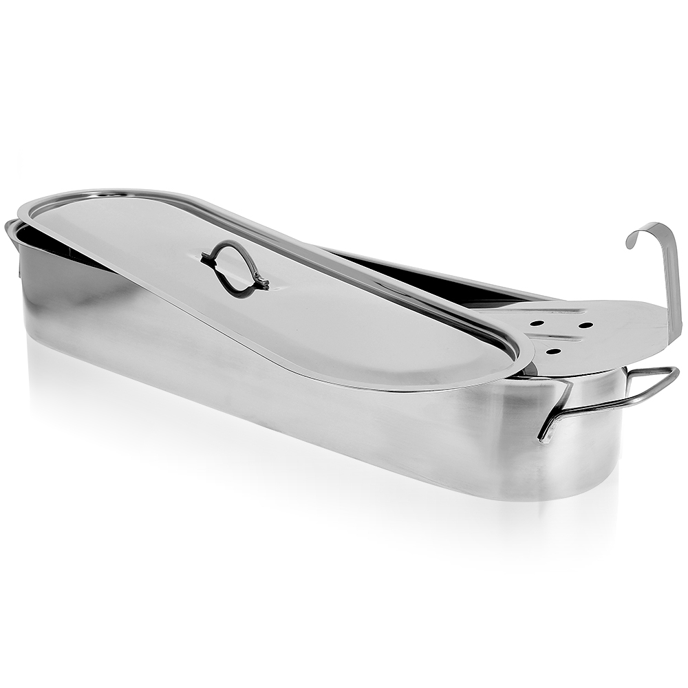 de Buyer - Stainless steel fish kettle de Buyer - Stainless steel fish kettle