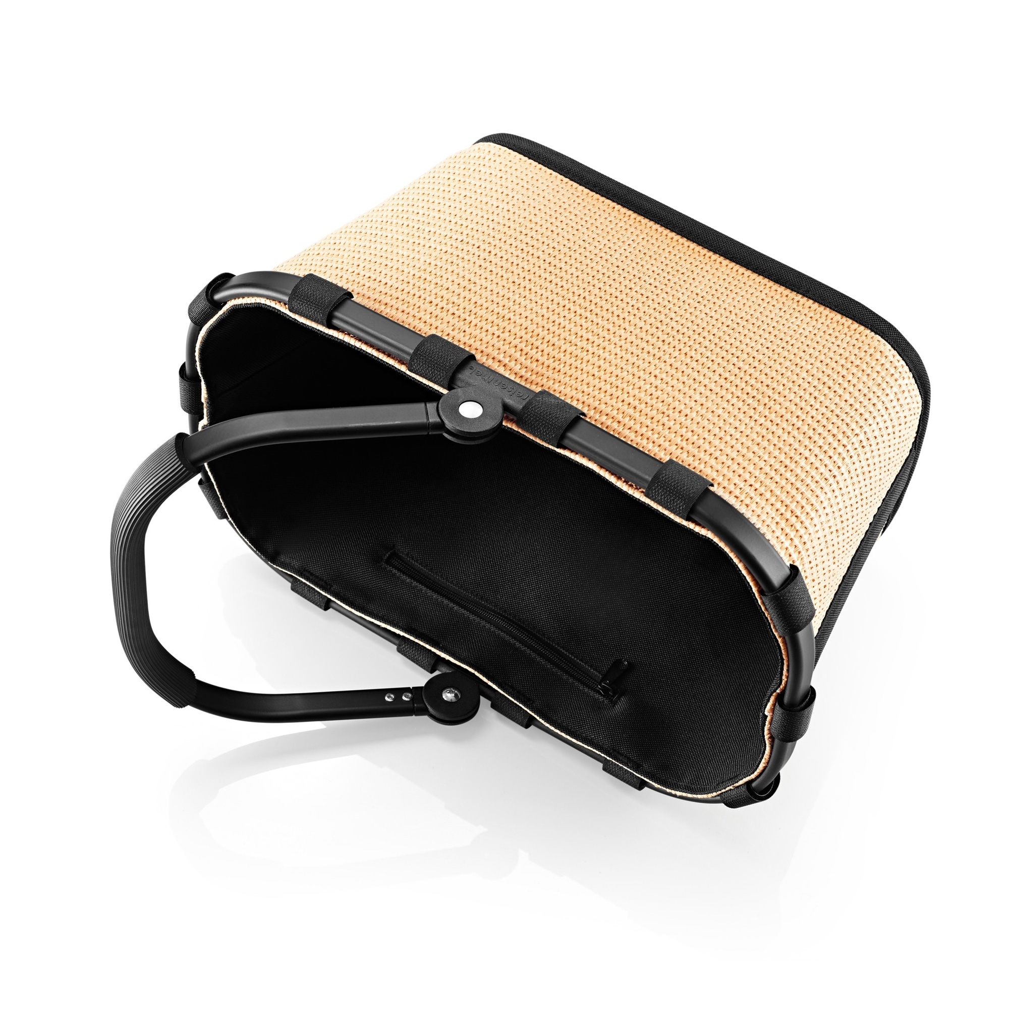 reisenthel - carrybag XS - frame raffia black reisenthel - carrybag XS - frame raffia black