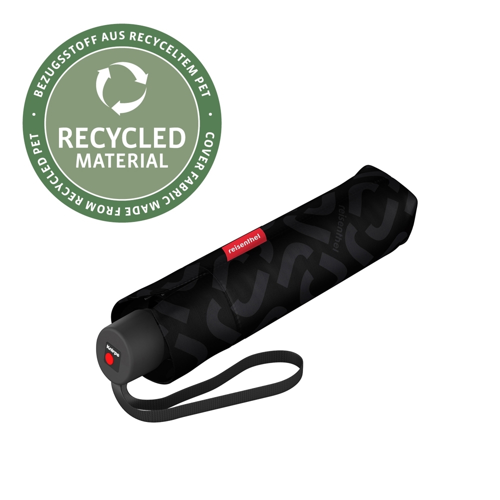 reisenthel - umbrella pocket classic - signature black hot print